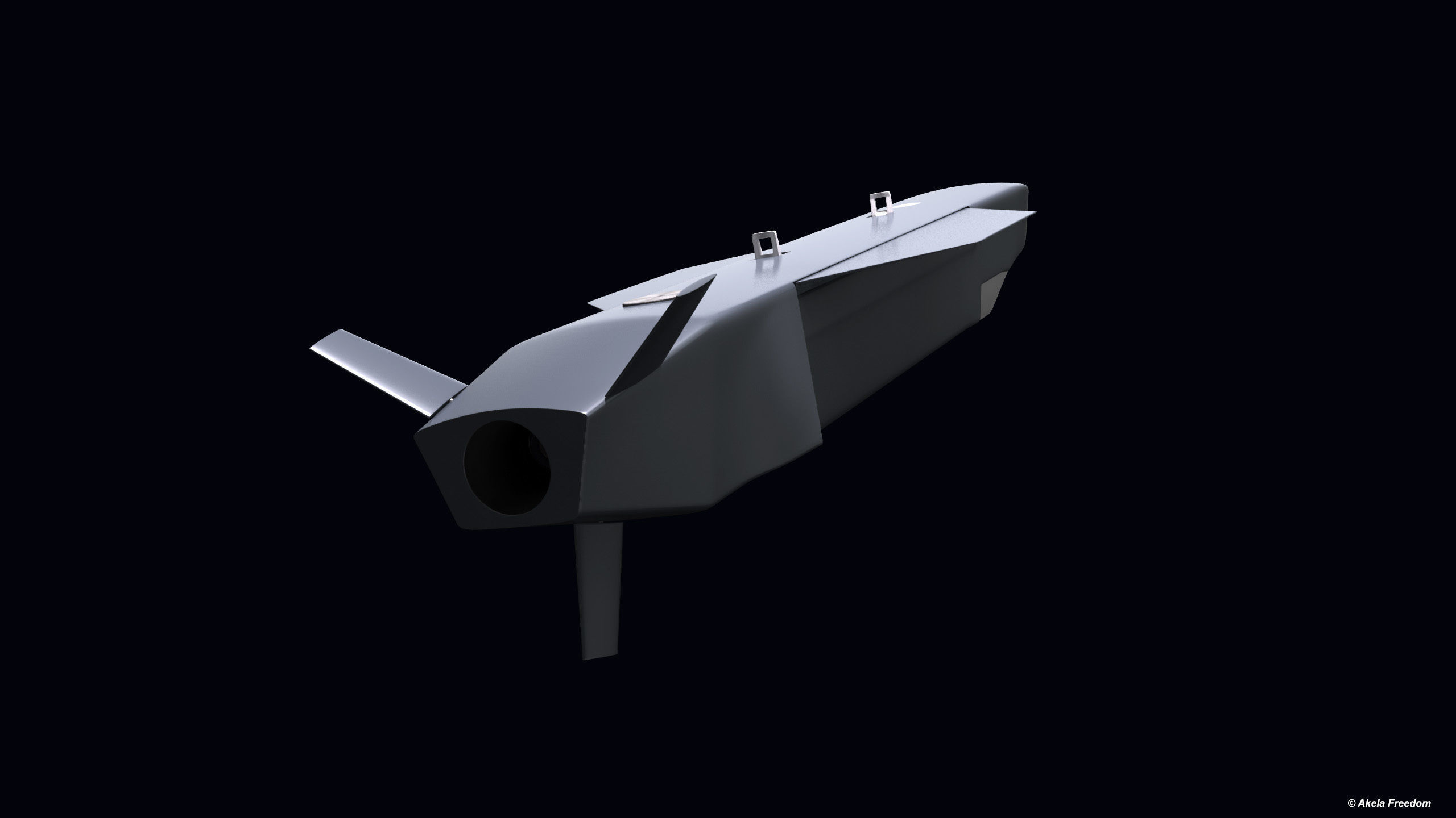 Light Attack Remote Carrier 3D model_2