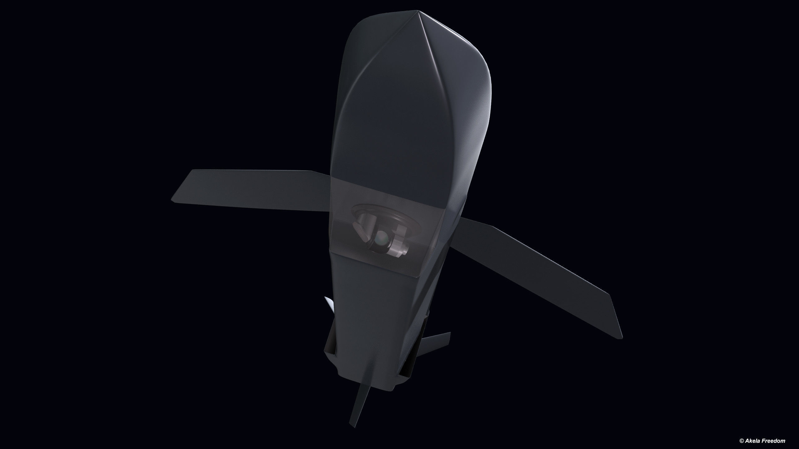 Light Attack Remote Carrier 3D model_7