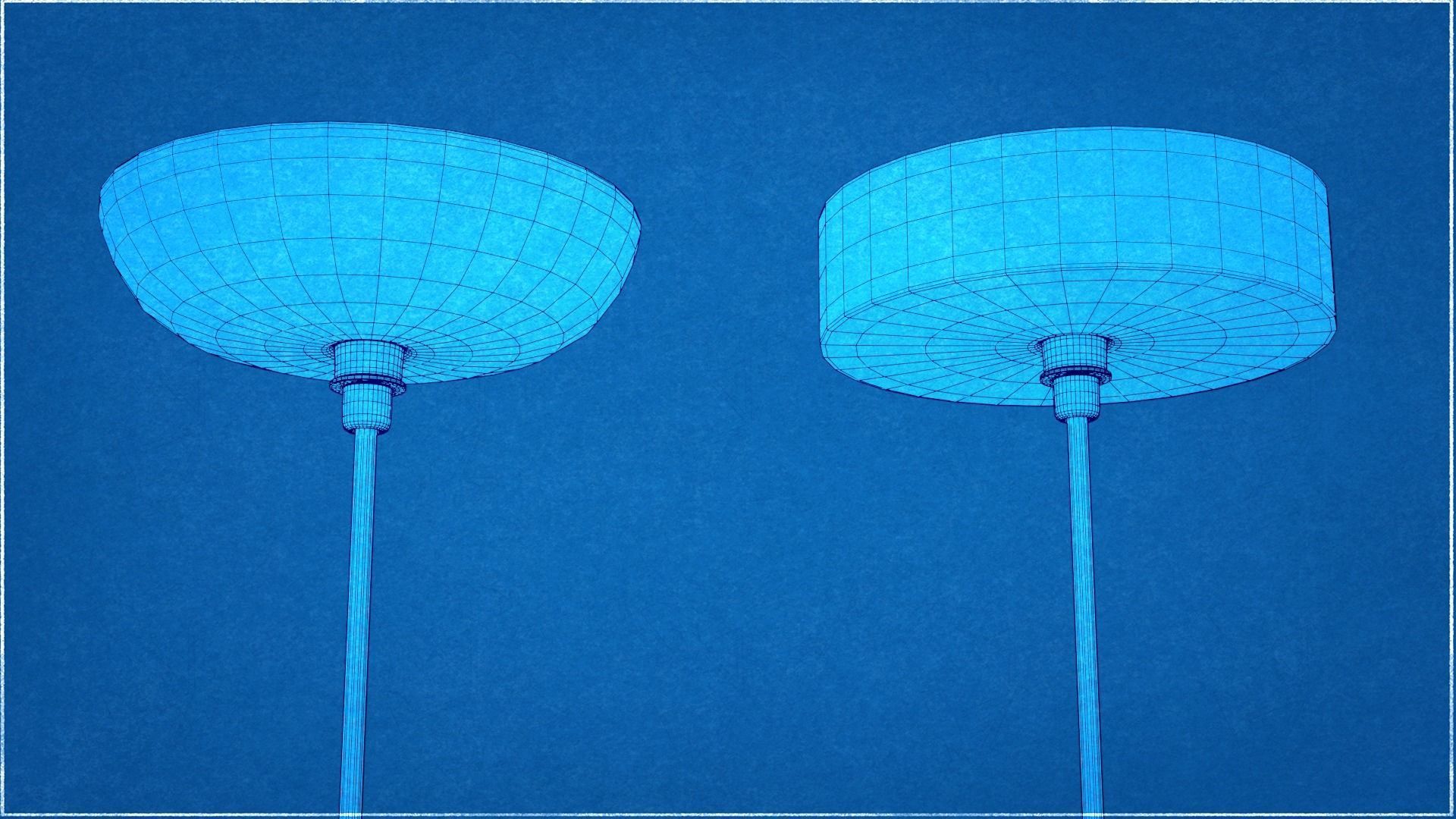 10 Collection Pendant Steel Lamps 3D model_22