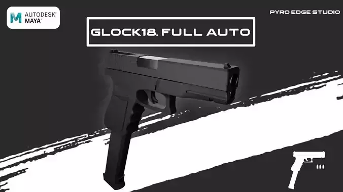 GLOCK18 FULL AUTO FULLY RIGGED
