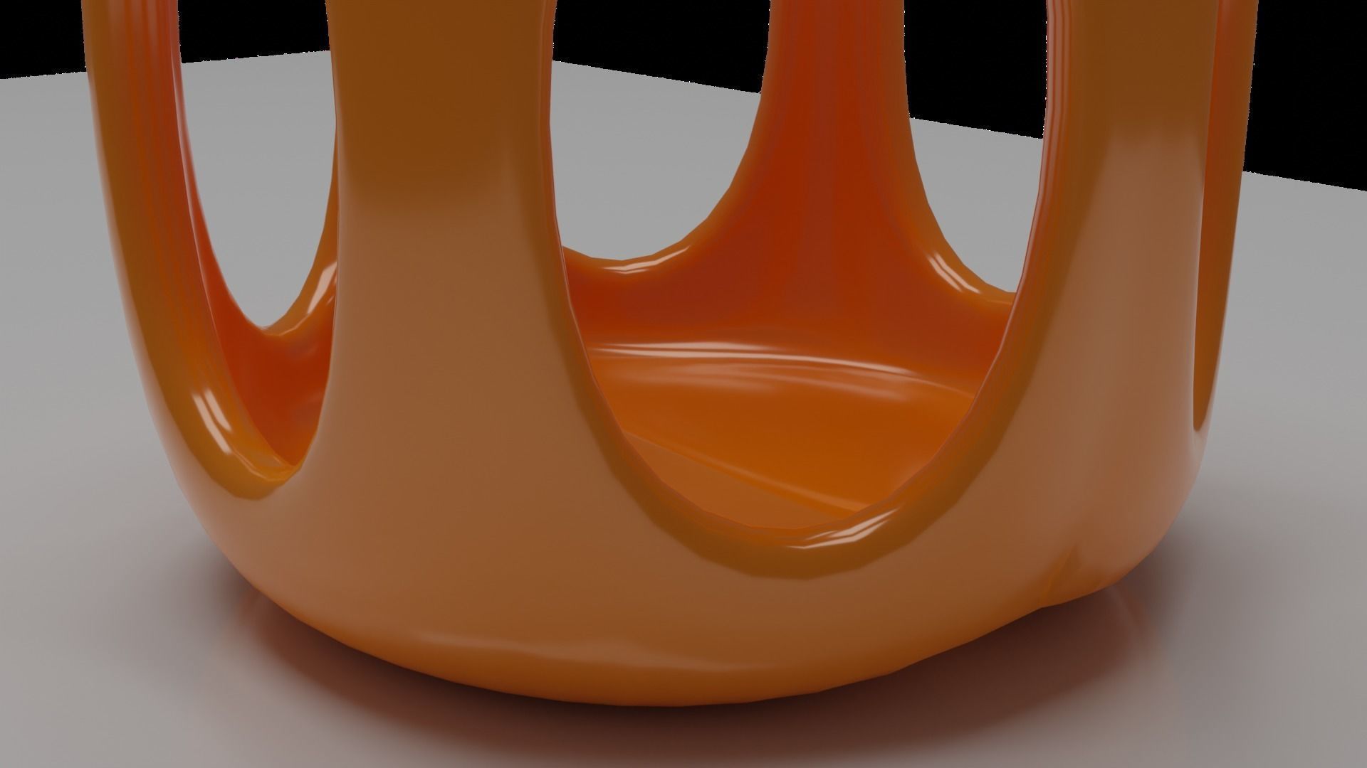 Geometric Containers Cage Vases 3D print model_22