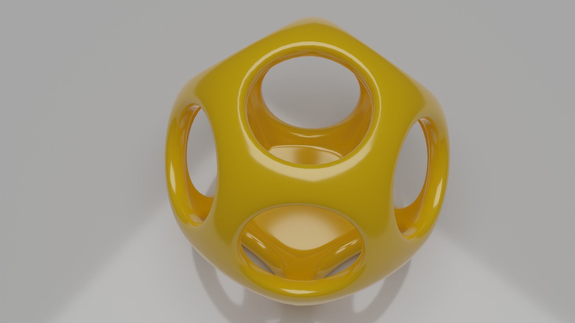 Geometric Containers Cage Vases 3D print model_12