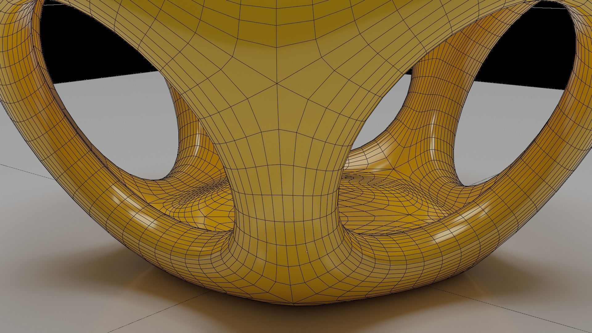 Geometric Containers Cage Vases 3D print model_15