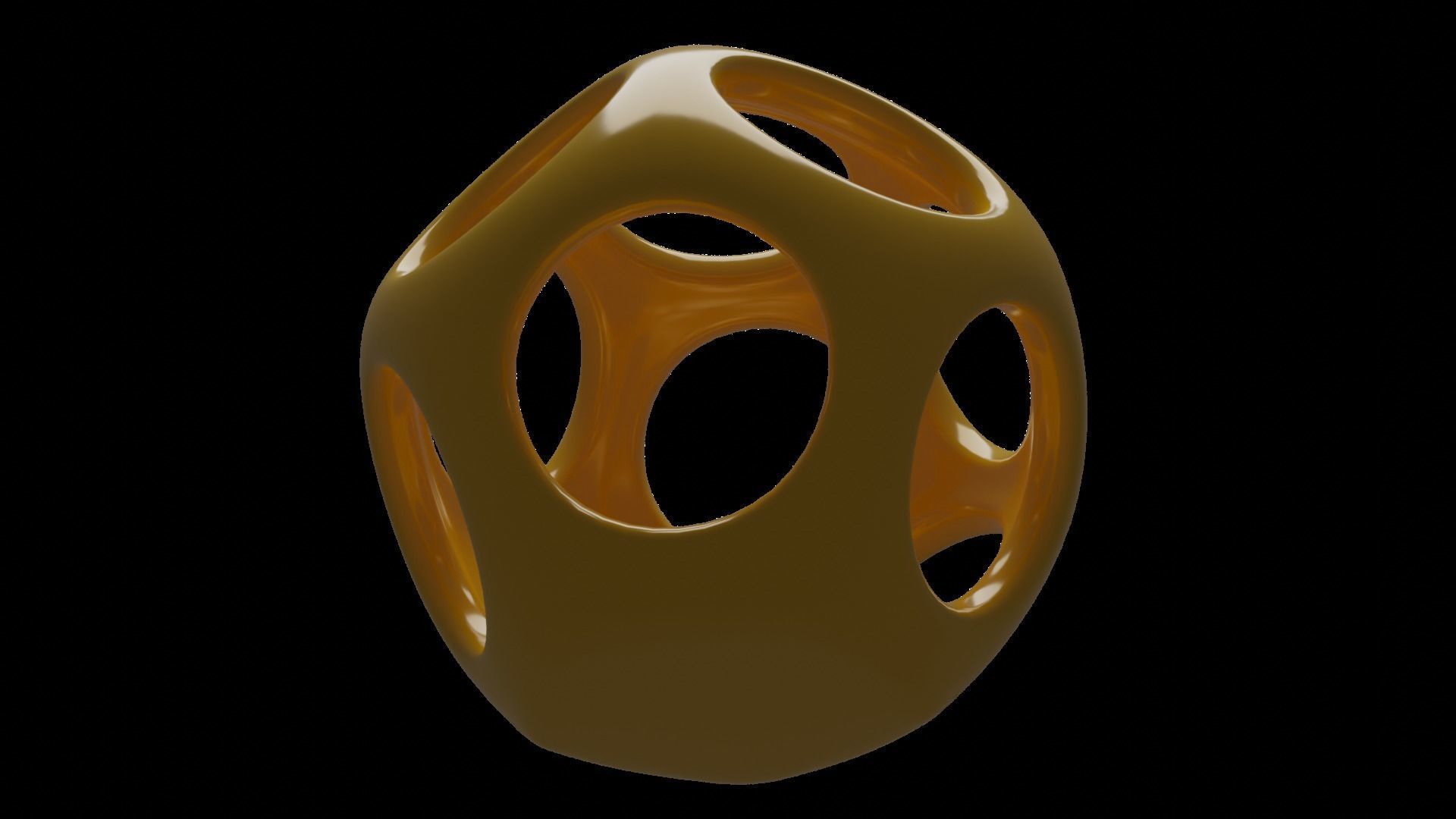 Geometric Containers Cage Vases 3D print model_18