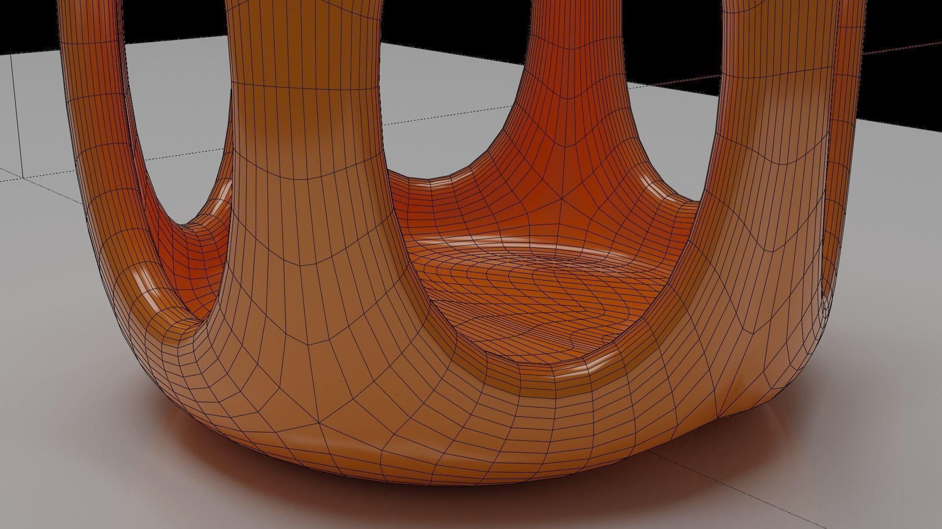 Geometric Containers Cage Vases 3D print model_23