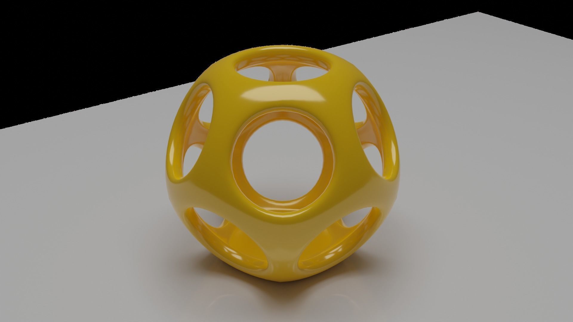 Geometric Containers Cage Vases 3D print model_28