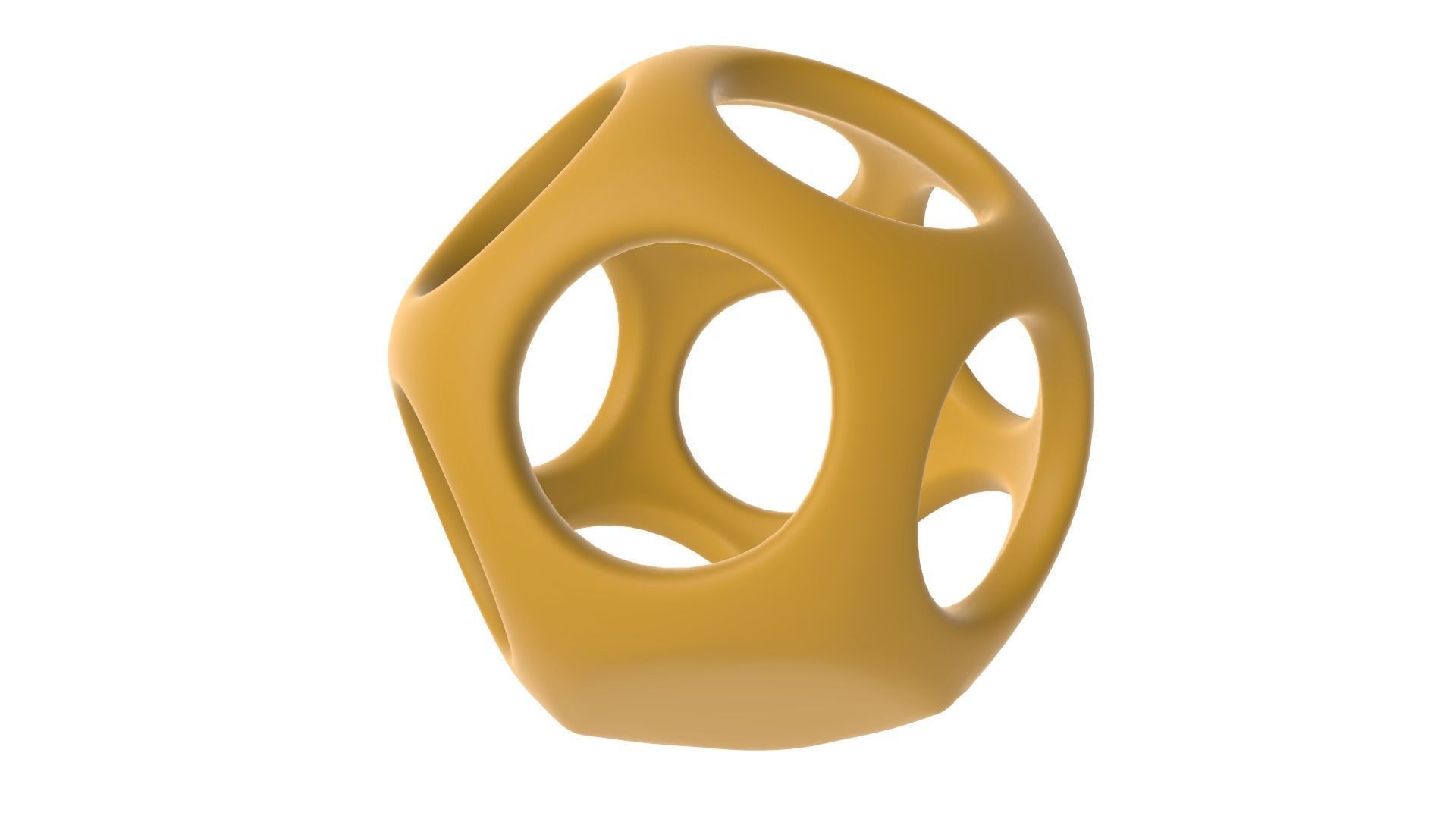 Geometric Containers Cage Vases 3D print model_46