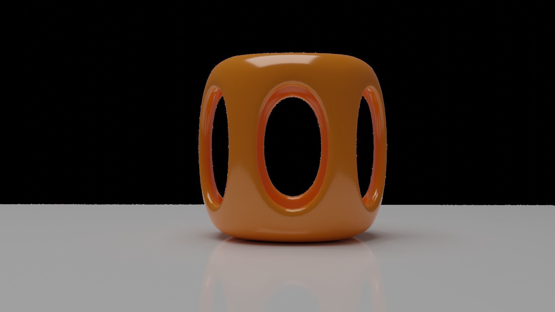 Geometric Containers Cage Vases 3D print model_30