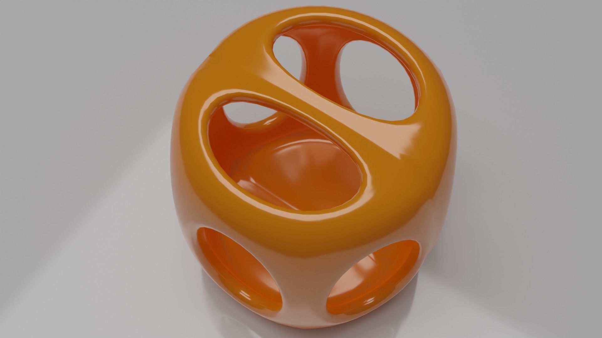 Geometric Containers Cage Vases 3D print model_20