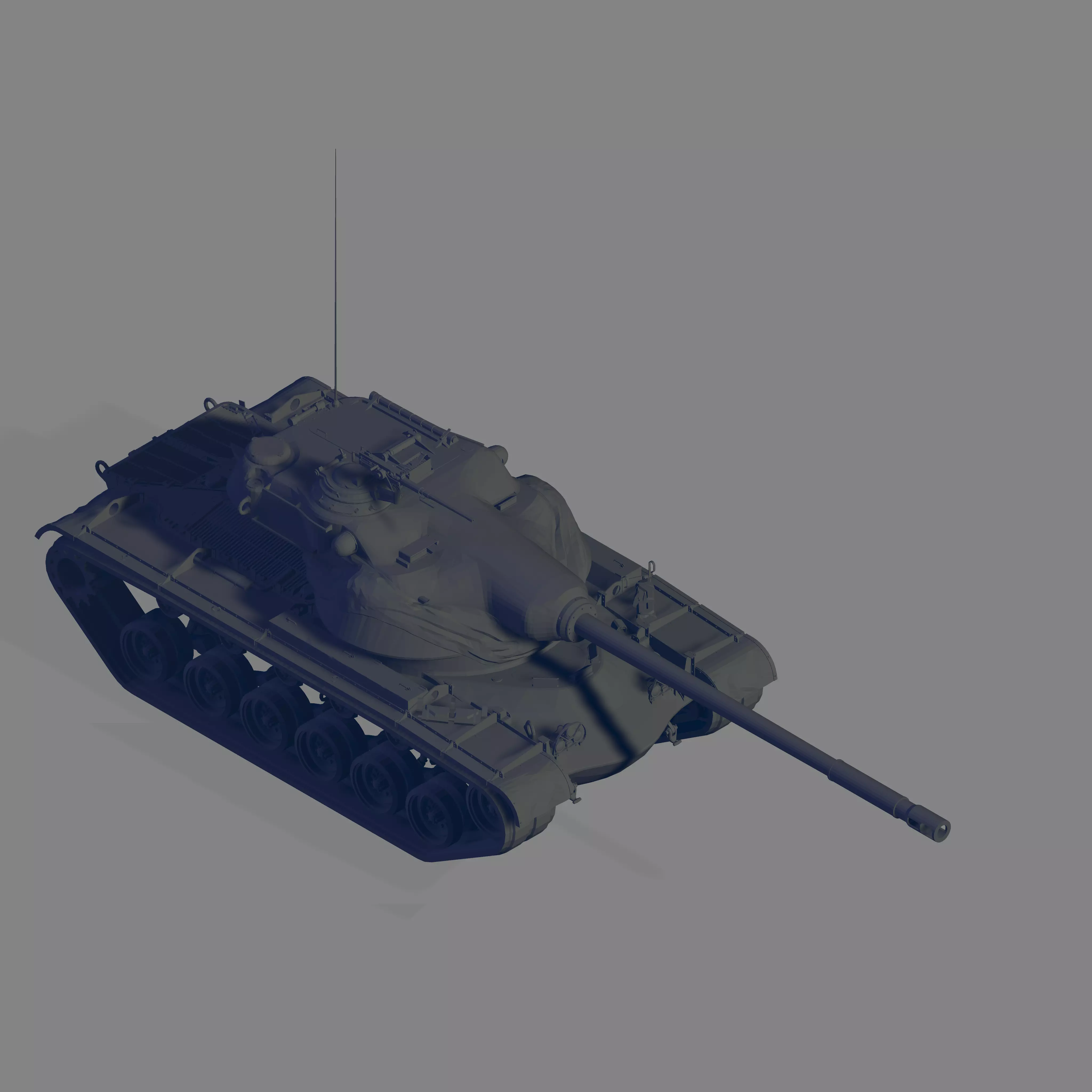 T54E1 3D model