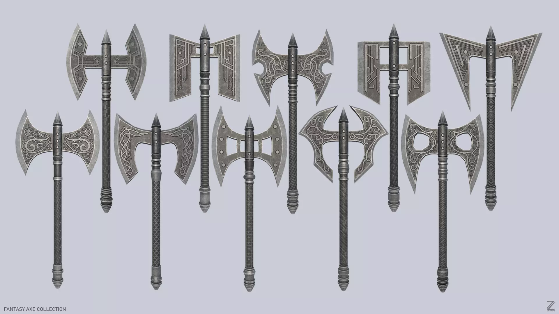 Fantasy axe collection _0