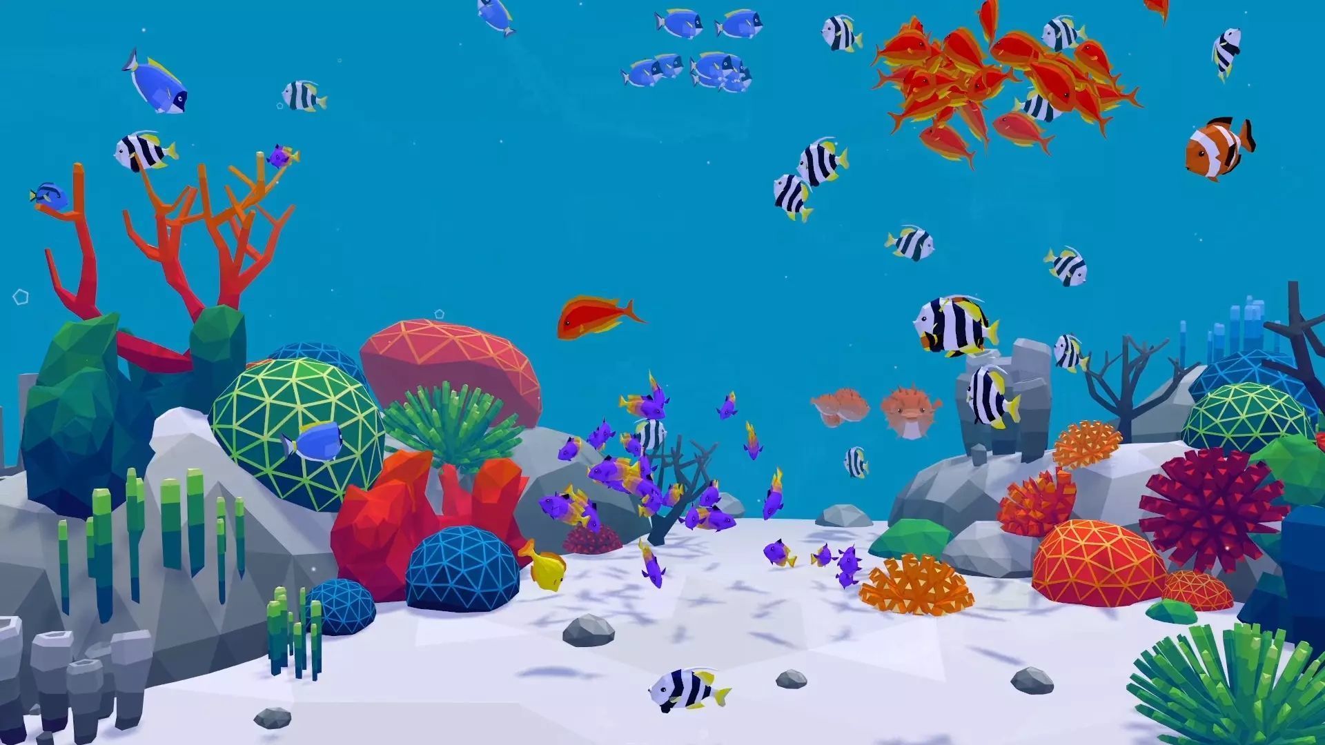 Fish Alive - Animated Polyart Fish with Unity Scripts Low-poly 3D model_3