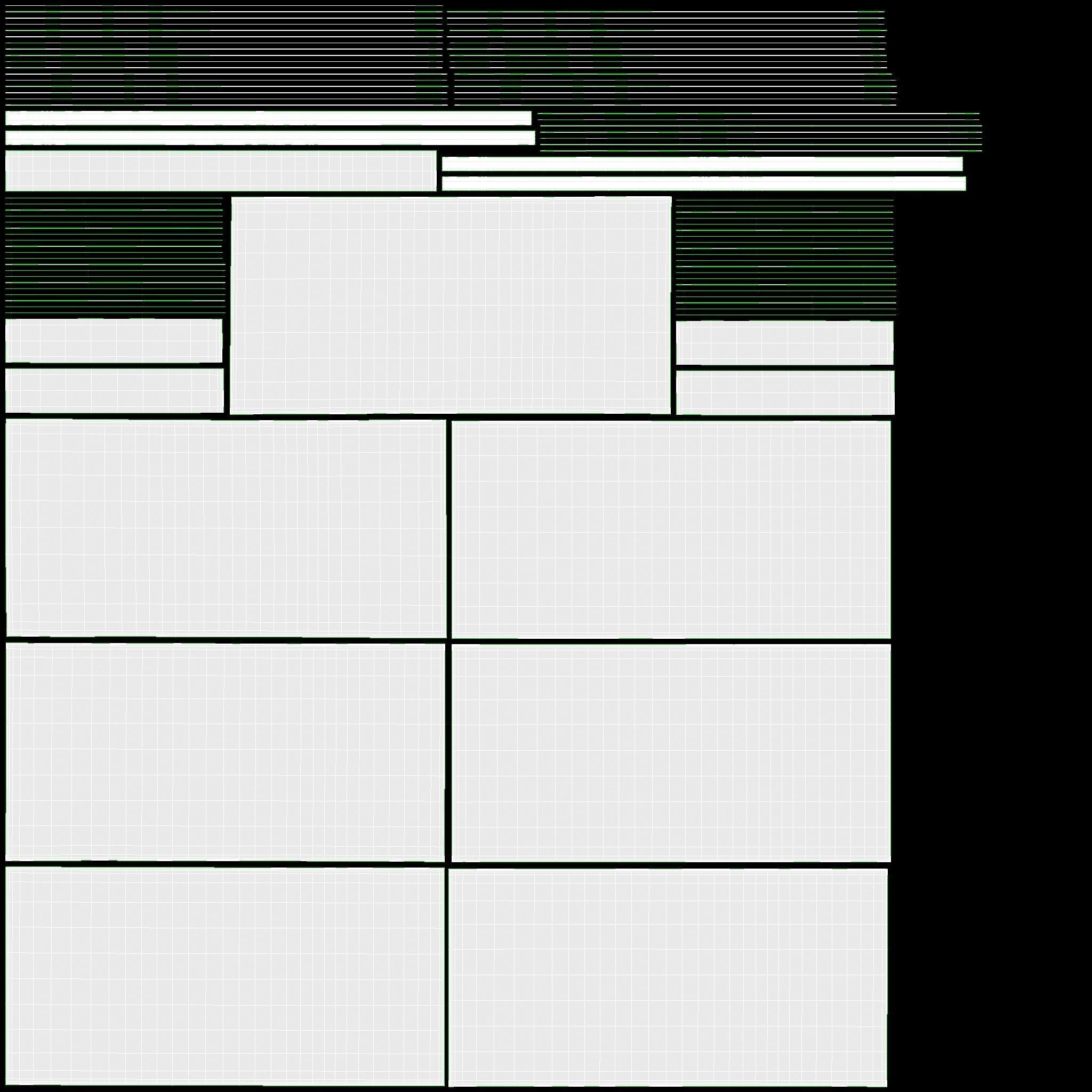Euro banknote bundles tied with rubbers 3D model_9