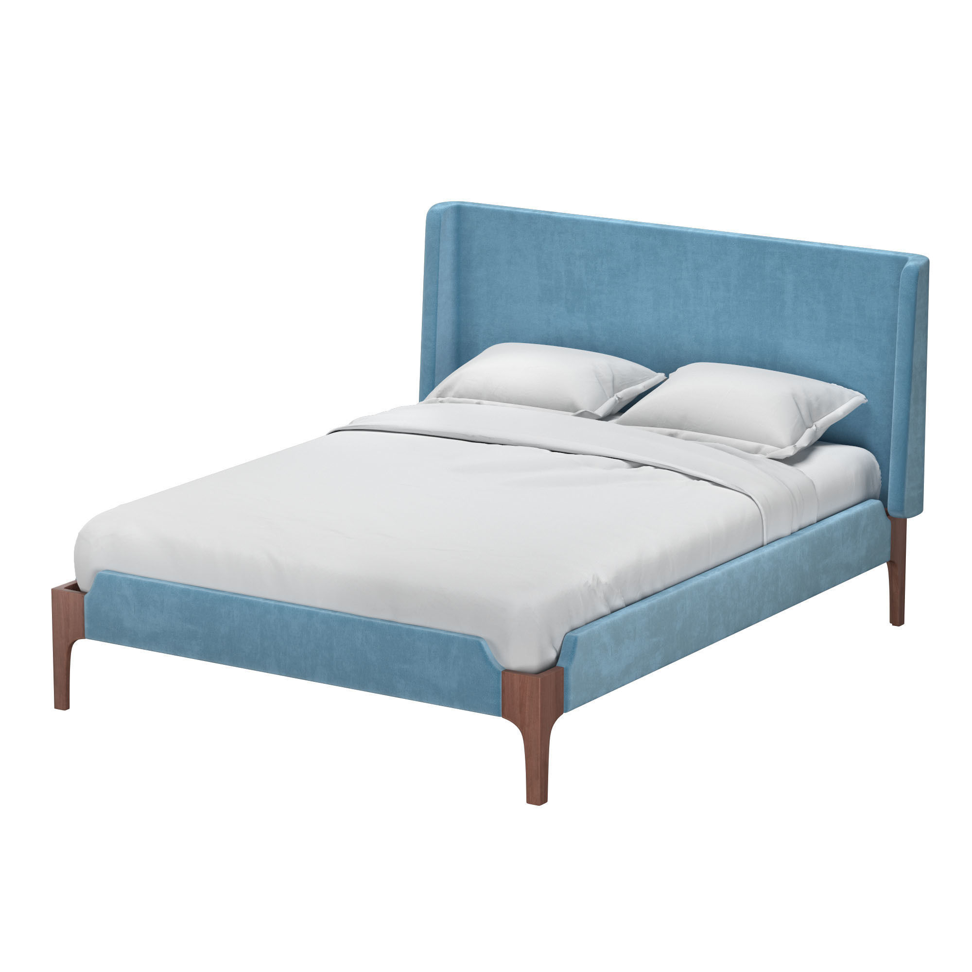 Milan Bed 3D model_3