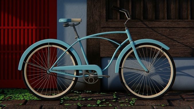 Japanese Alley 3d Scene 3D model 3