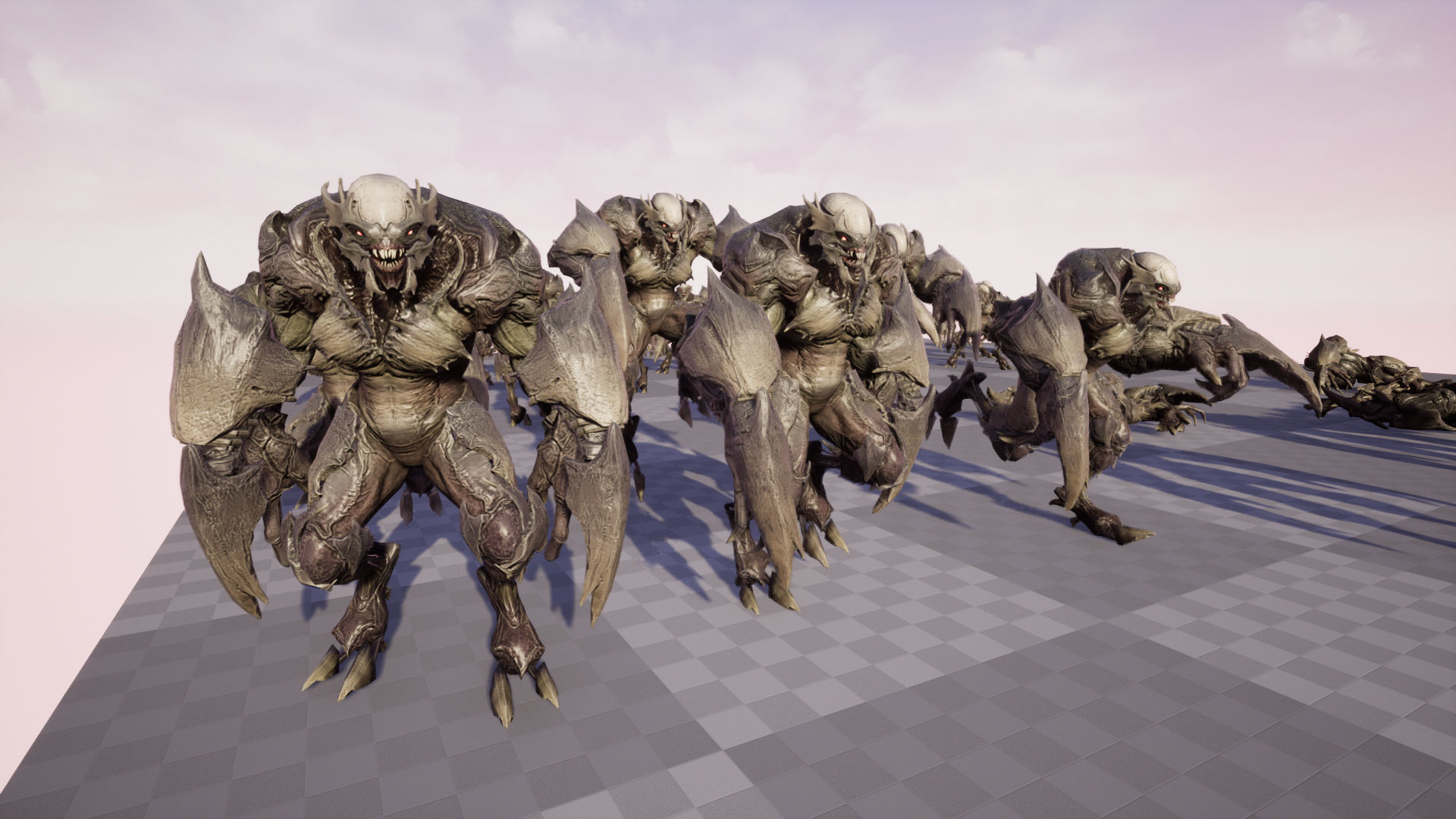 High Demon 4 Low-poly 3D model_21