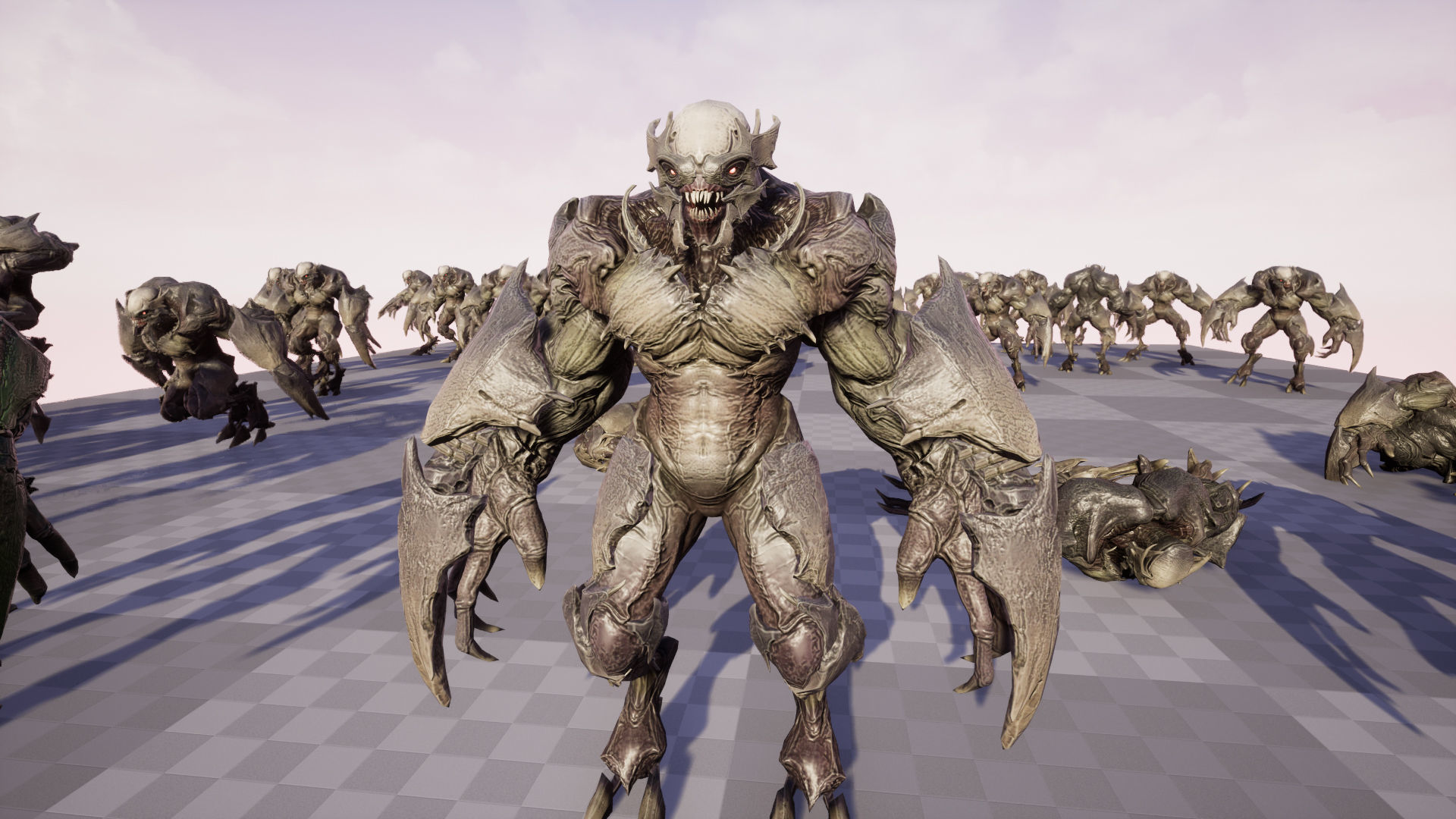 High Demon 4 Low-poly 3D model_23