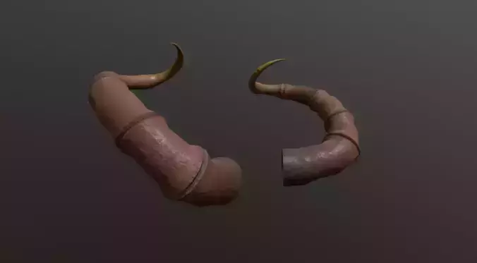 Demon Horn Stylized