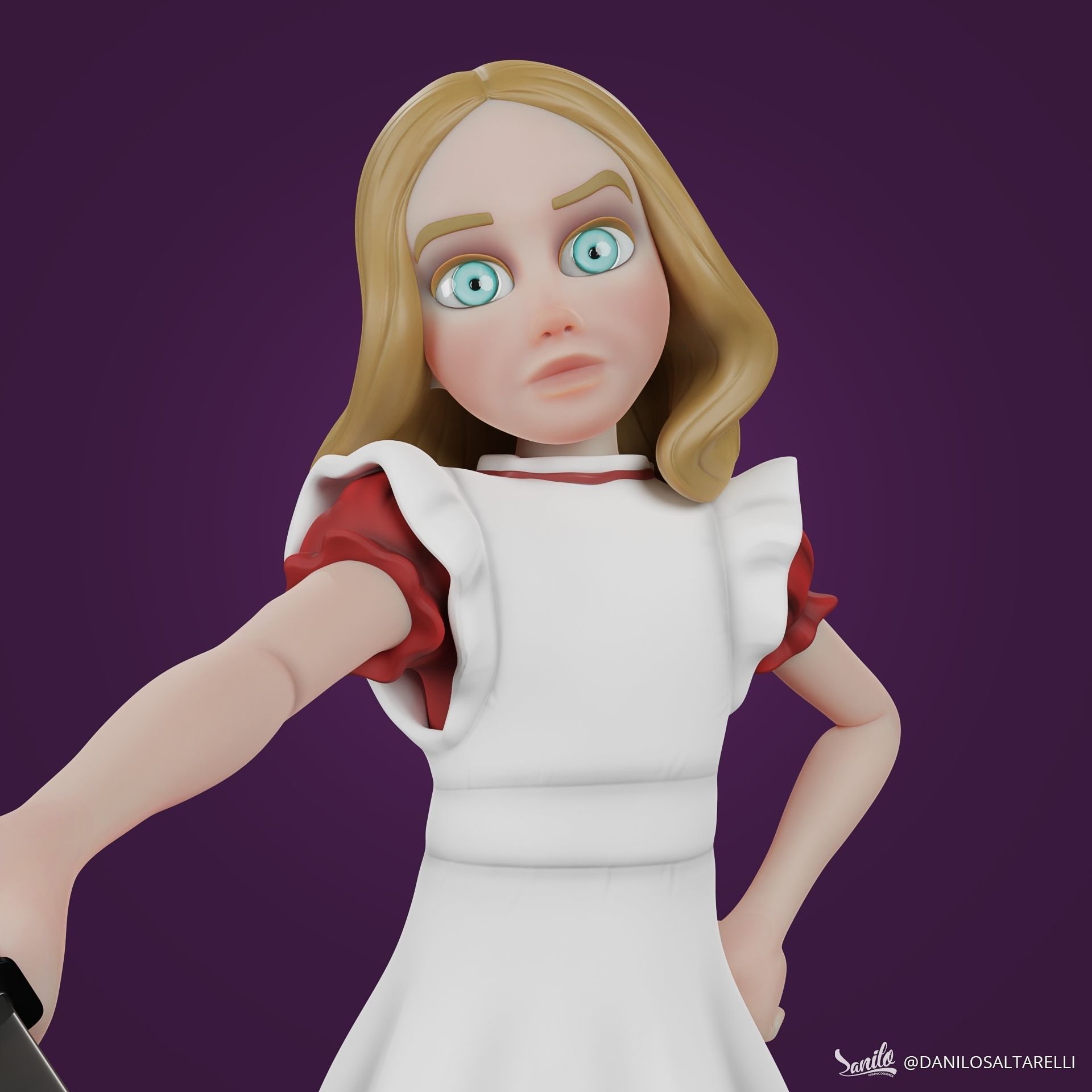 M3GAN - PRINT MODEL 3D 3D print model_7