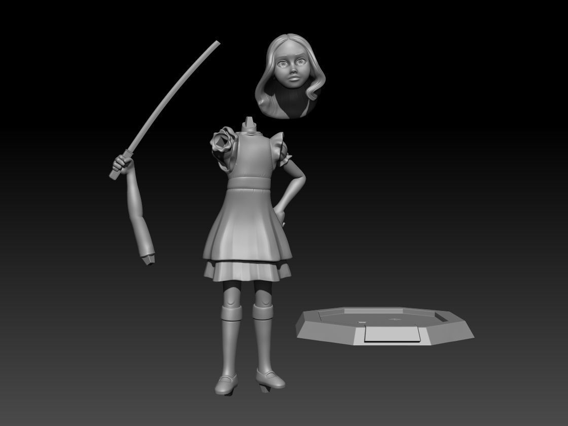 M3GAN - PRINT MODEL 3D 3D print model_5