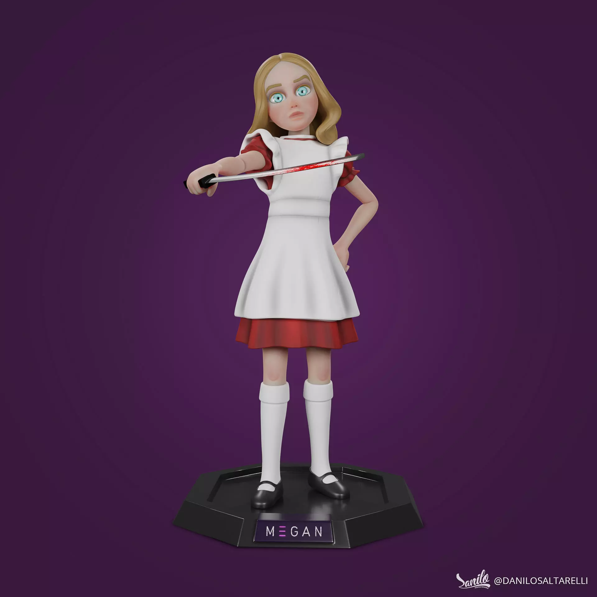 M3GAN - PRINT MODEL 3D 3D print model_0