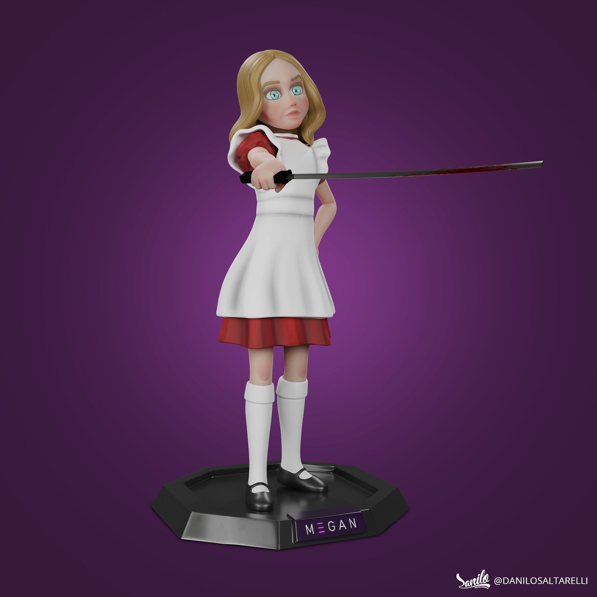 M3GAN - PRINT MODEL 3D 3D print model_4