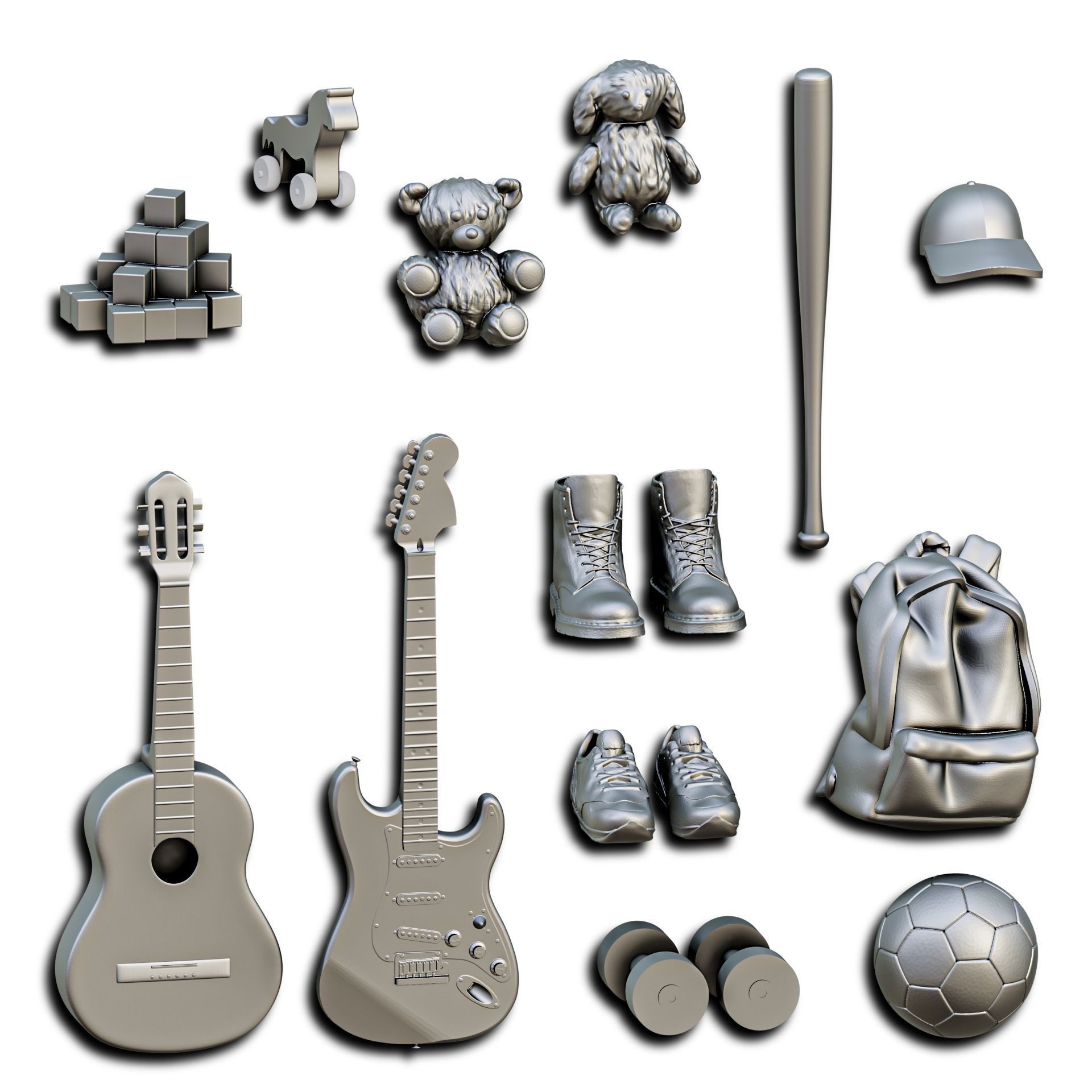 House Accessories Diorama Pack 3D print model_3