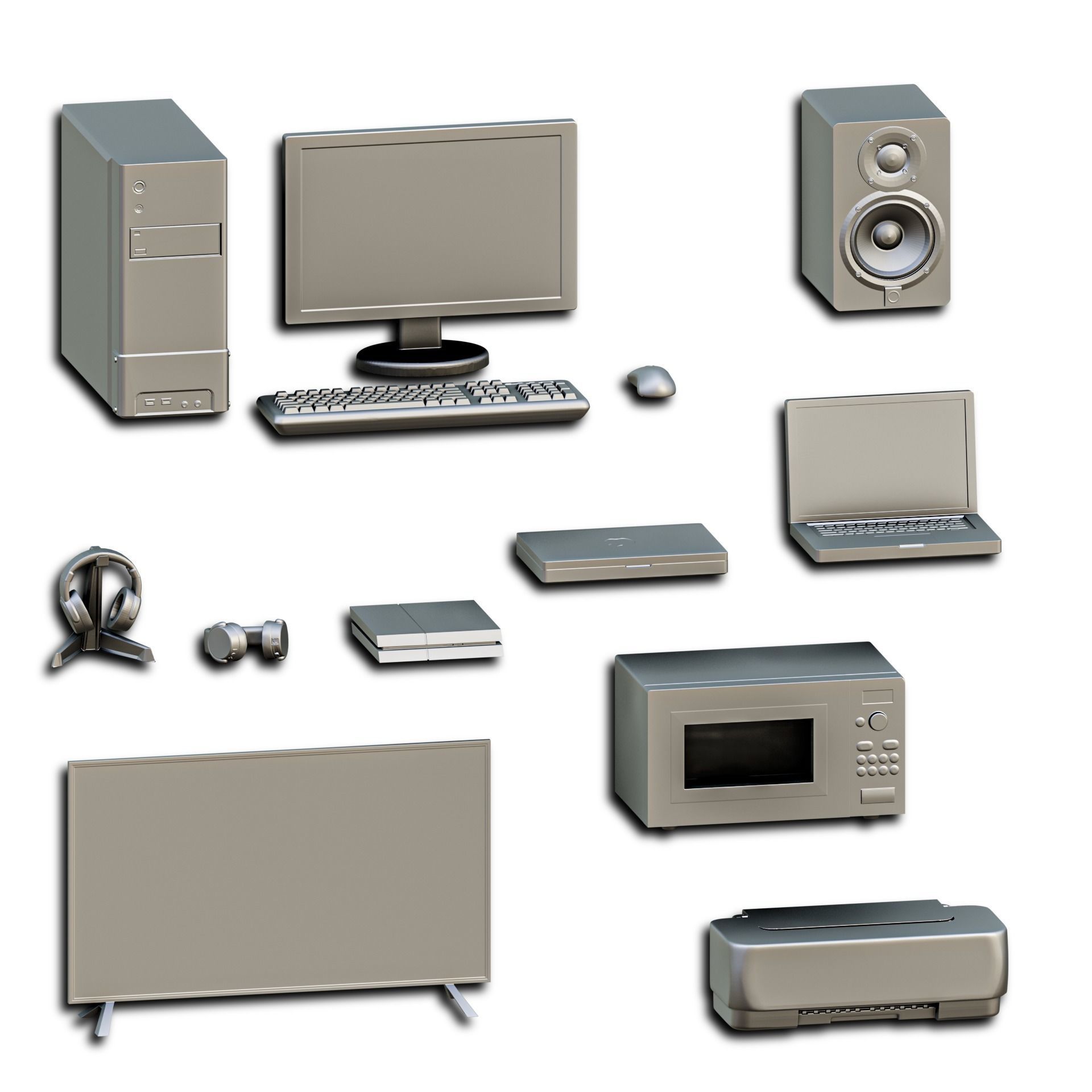 House Accessories Diorama Pack 3D print model_5