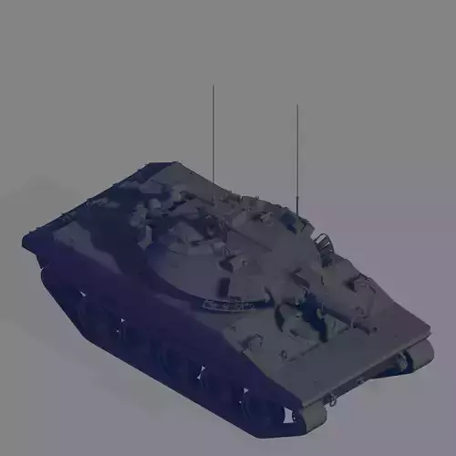 M551 Tank 3D model