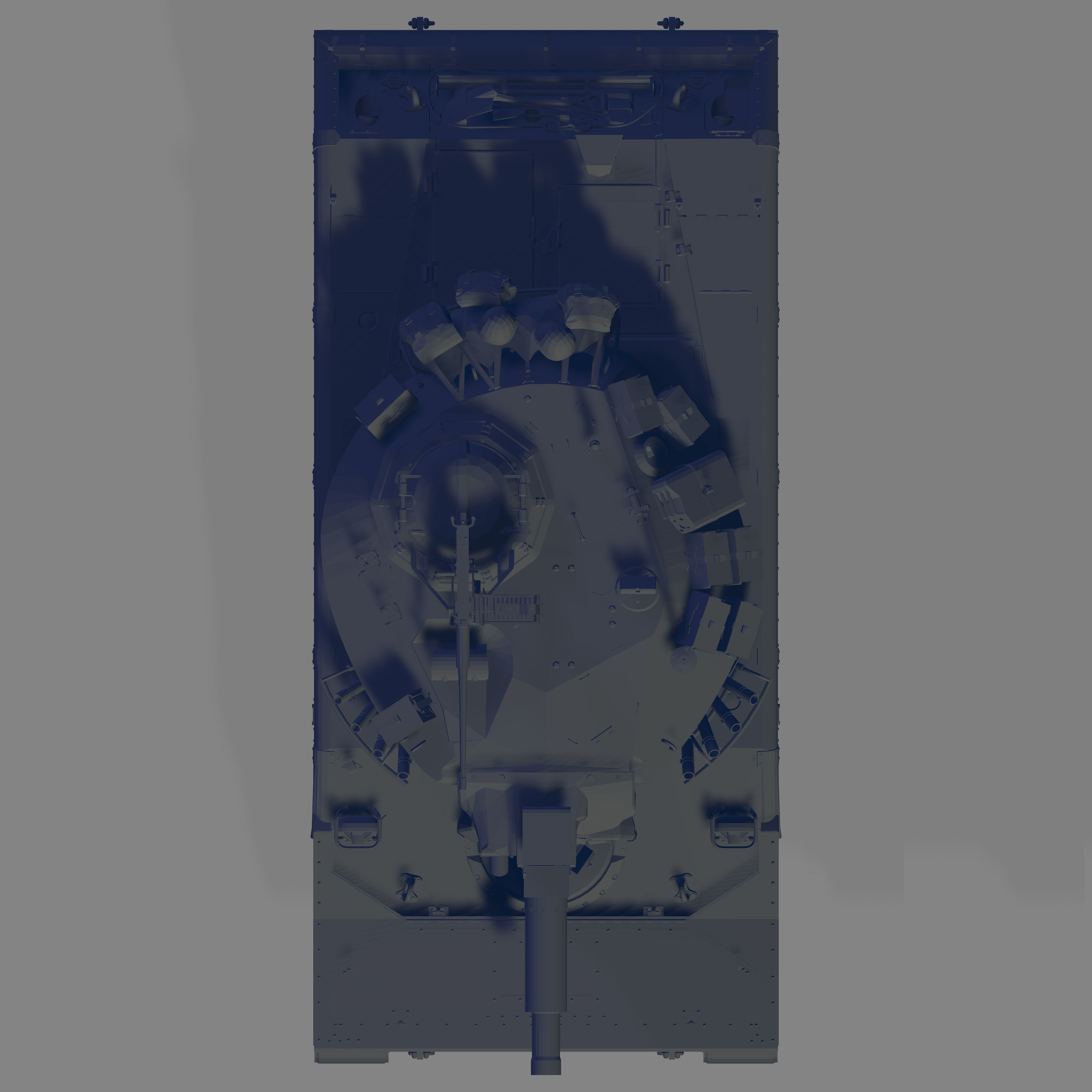 M551 Tank 3D model_5