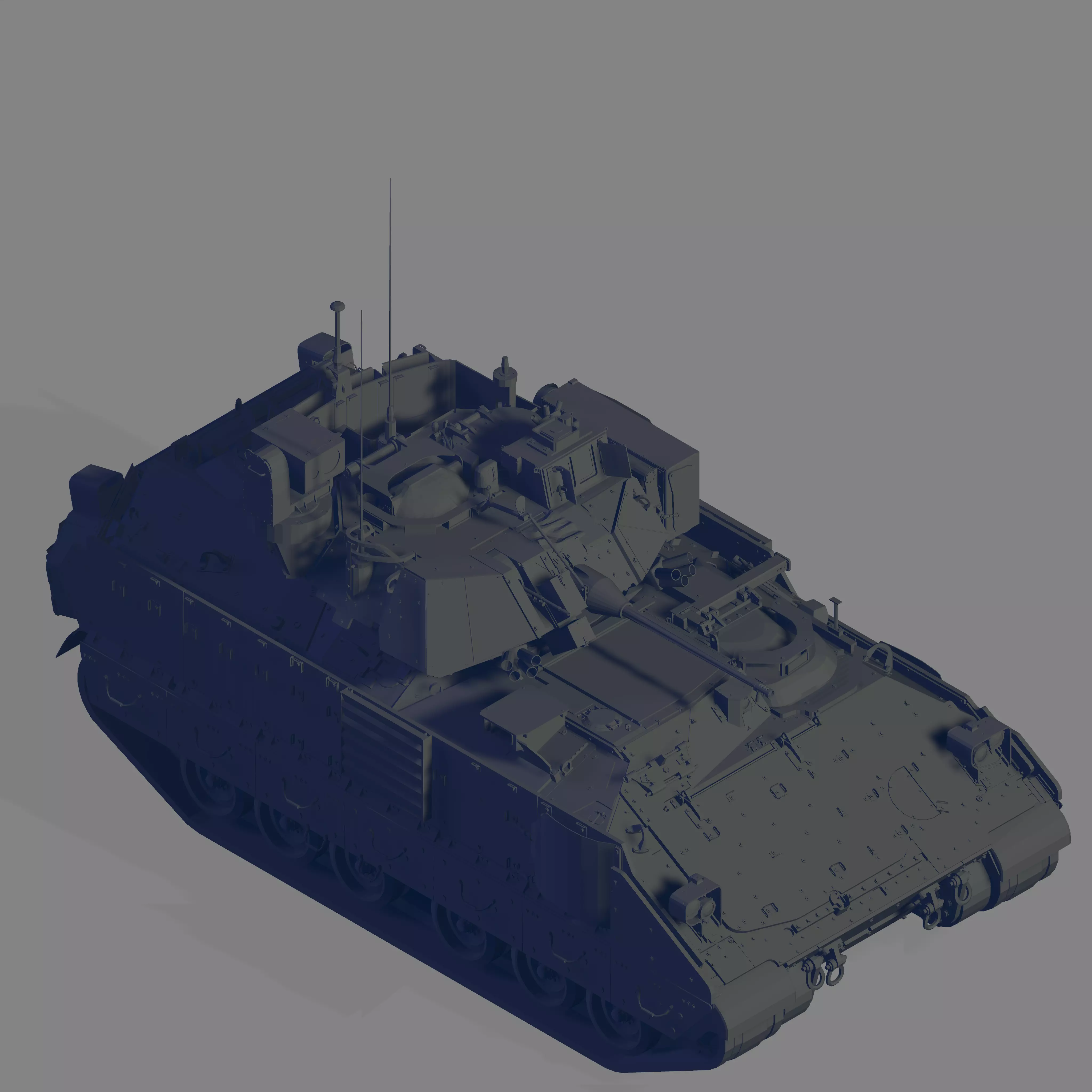 M3A3 Bradley 3D model_0