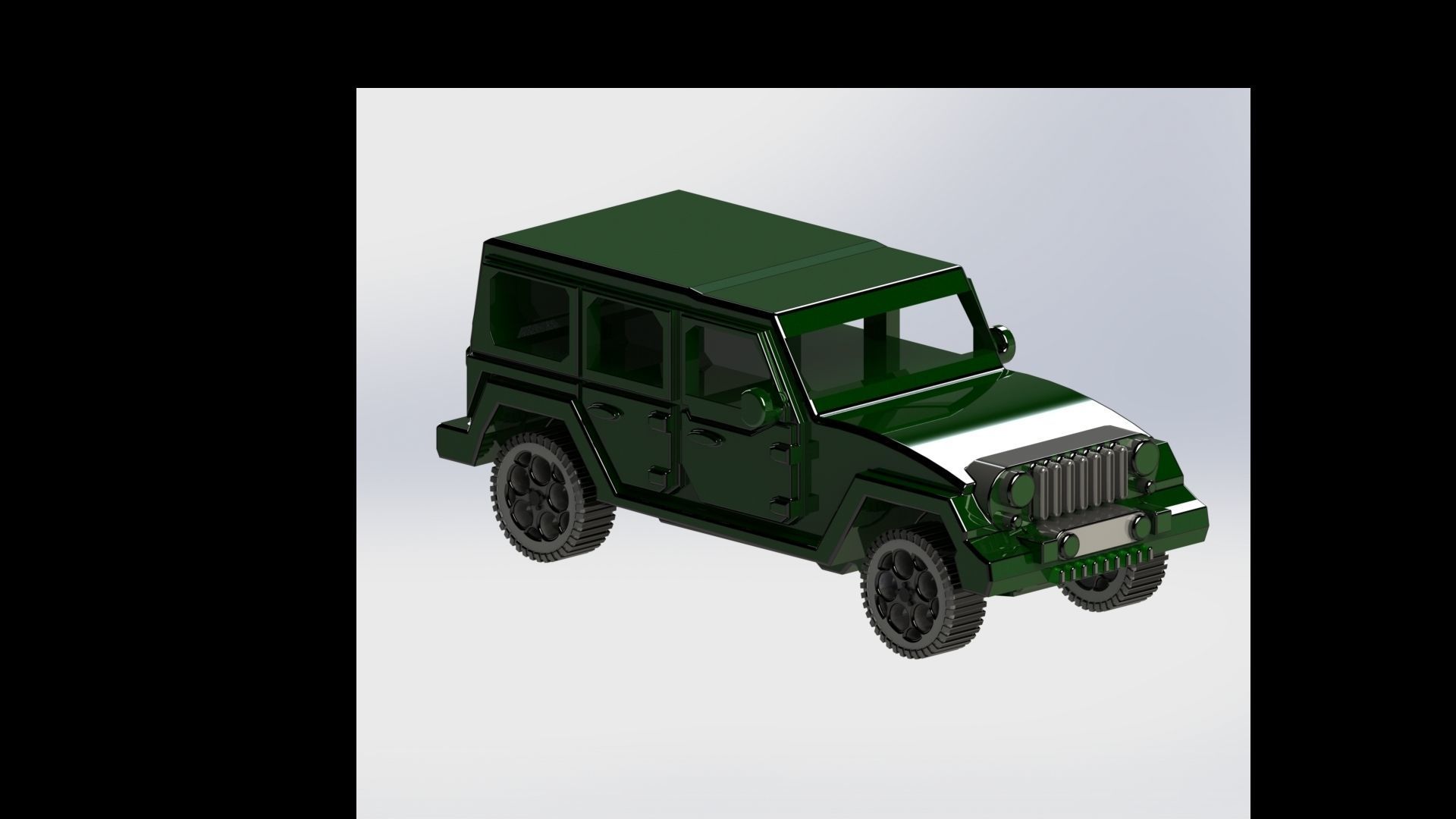 4X4 TOY TRUCK 3D model_1