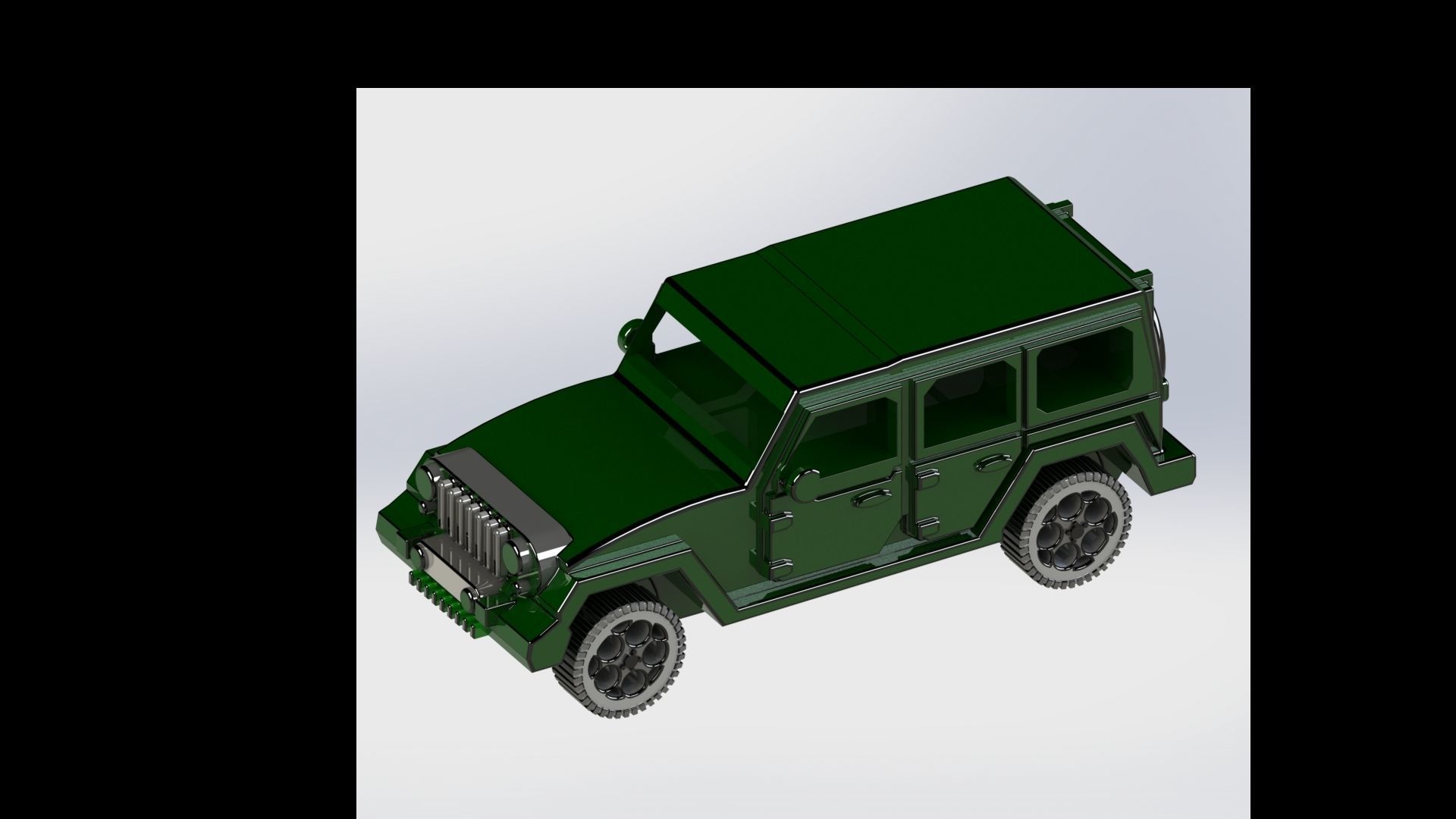 4X4 TOY TRUCK 3D model_4