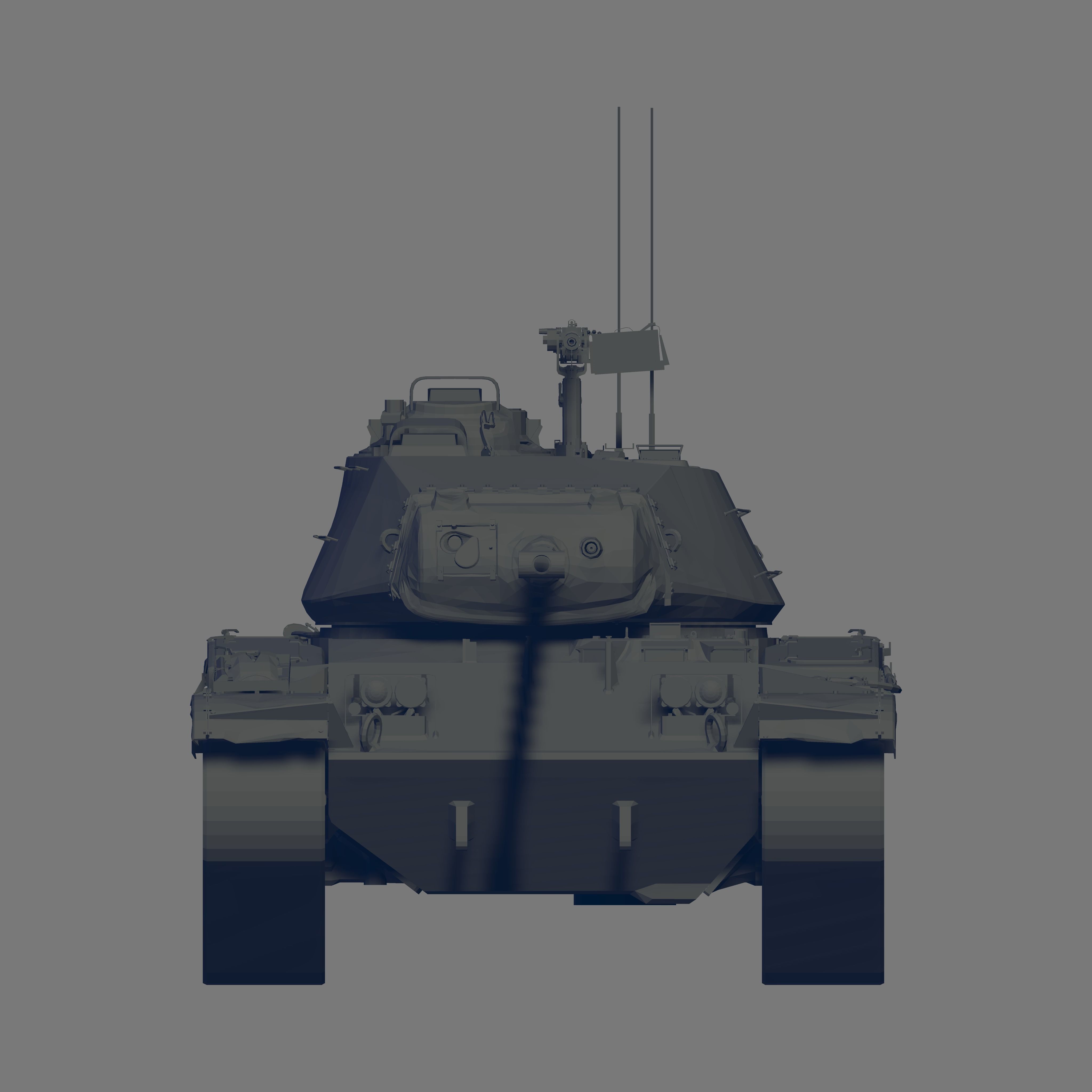 M41A1 3D model_2