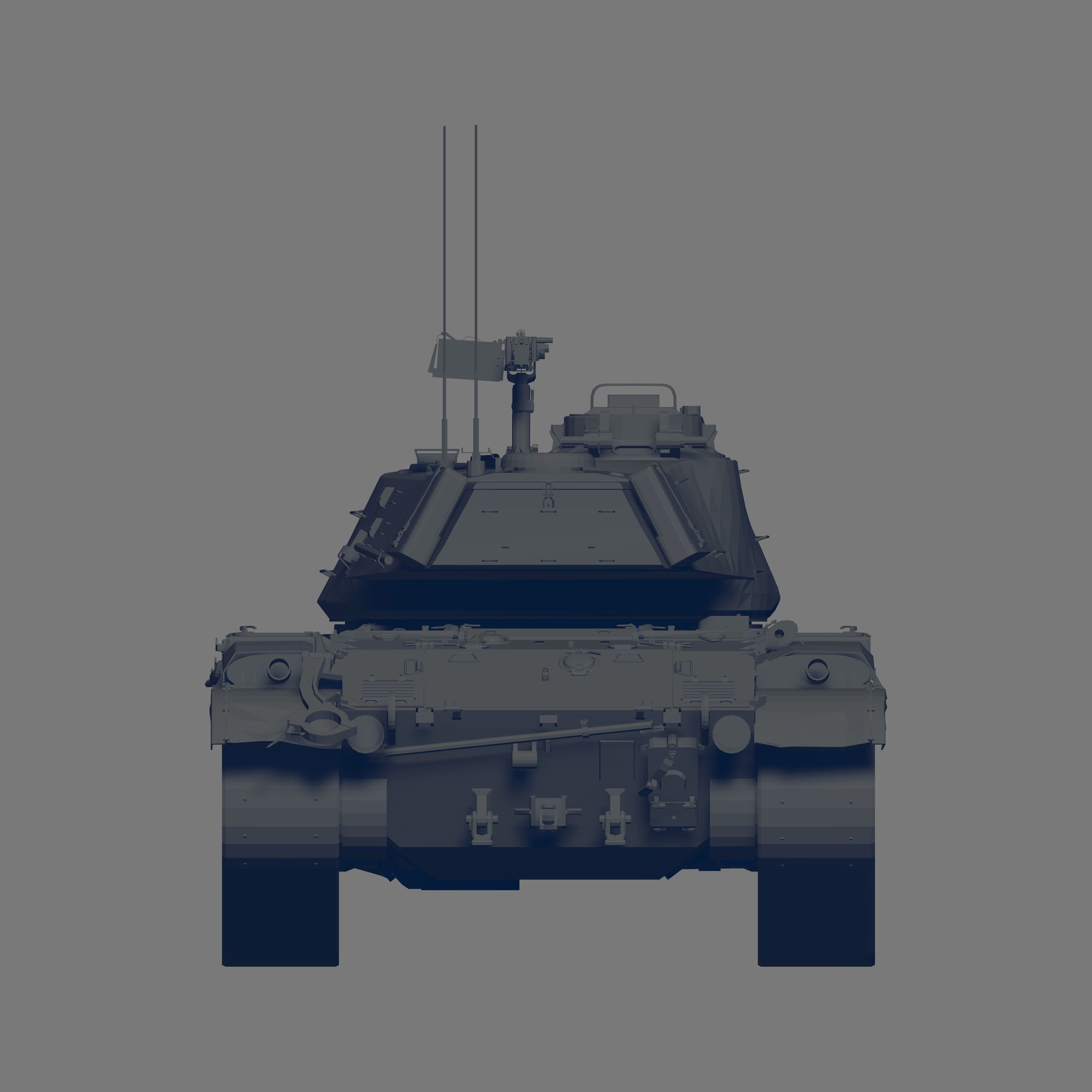 M41A1 3D model_4