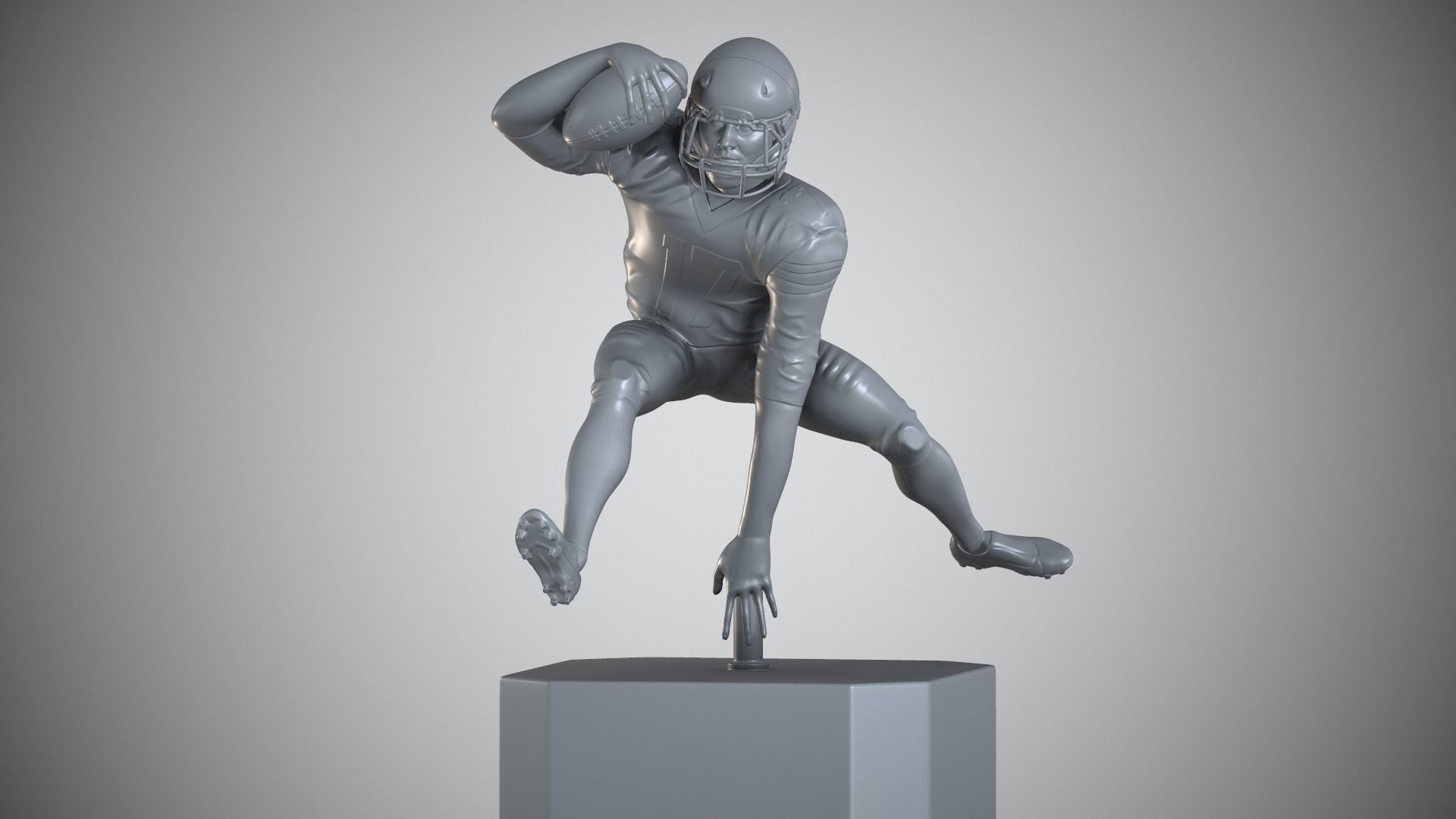 Josh Allen 3D print model_8