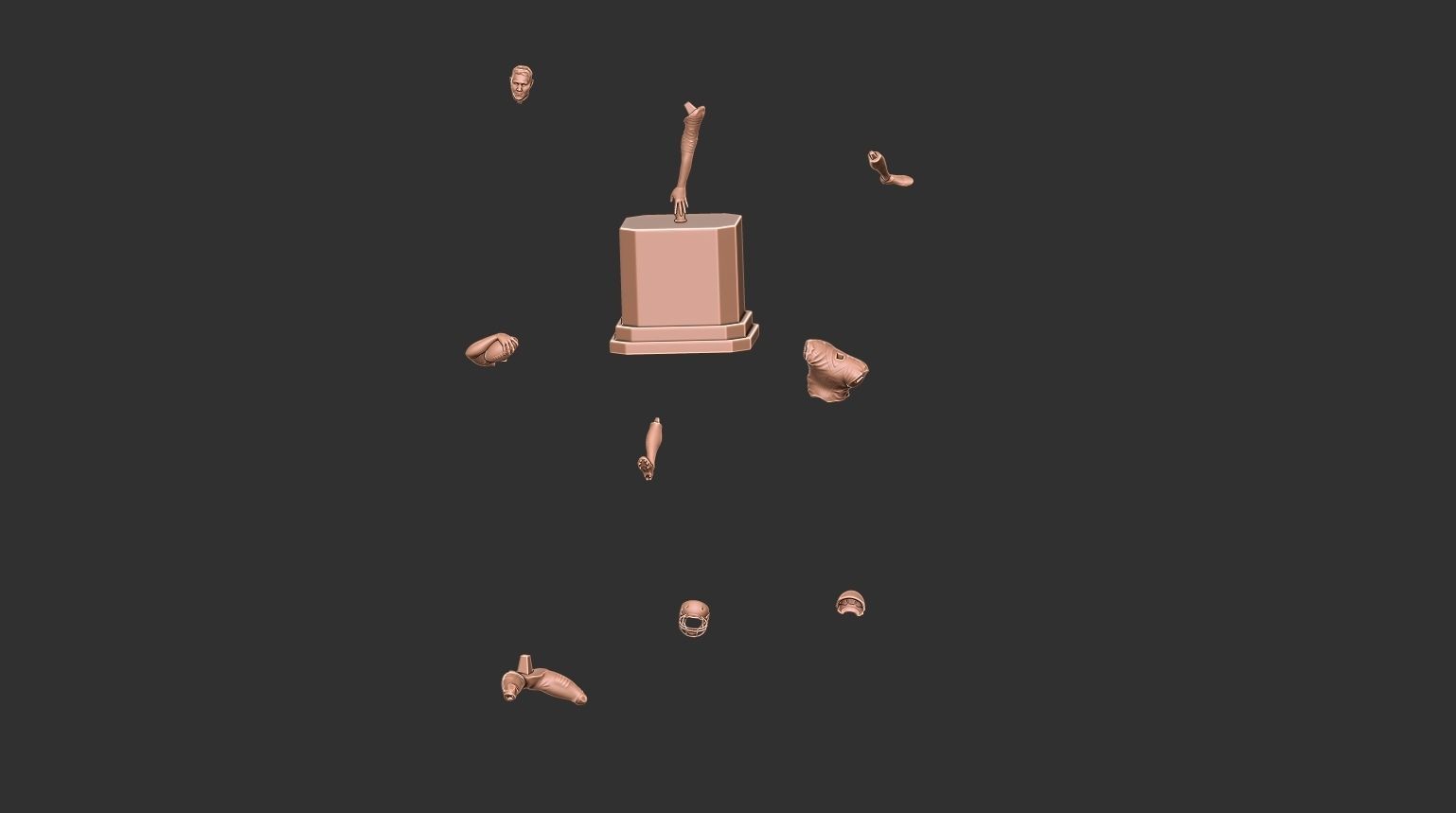 Josh Allen 3D print model_4