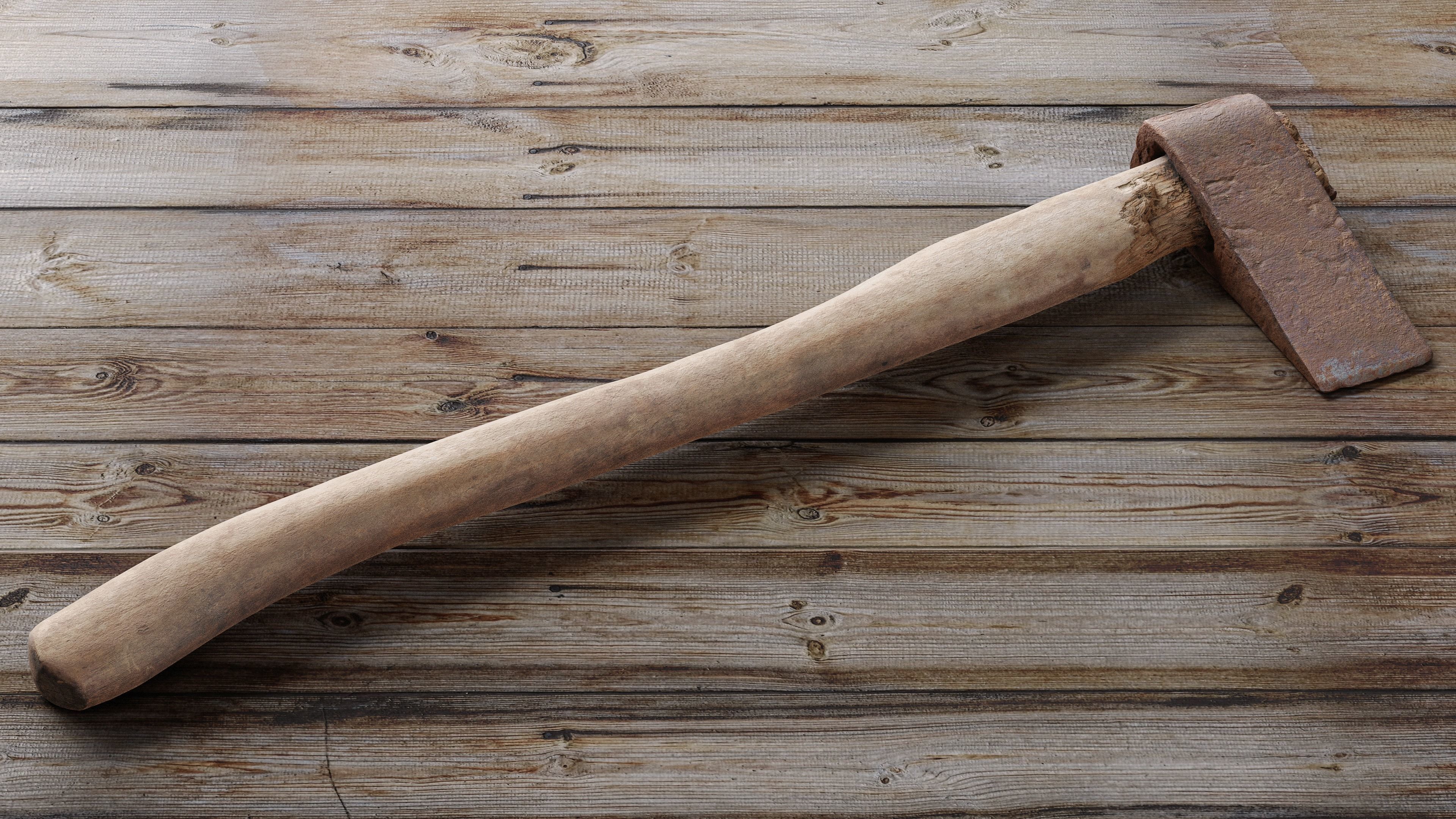 Scanned handtools pack Low-poly 3D model_3