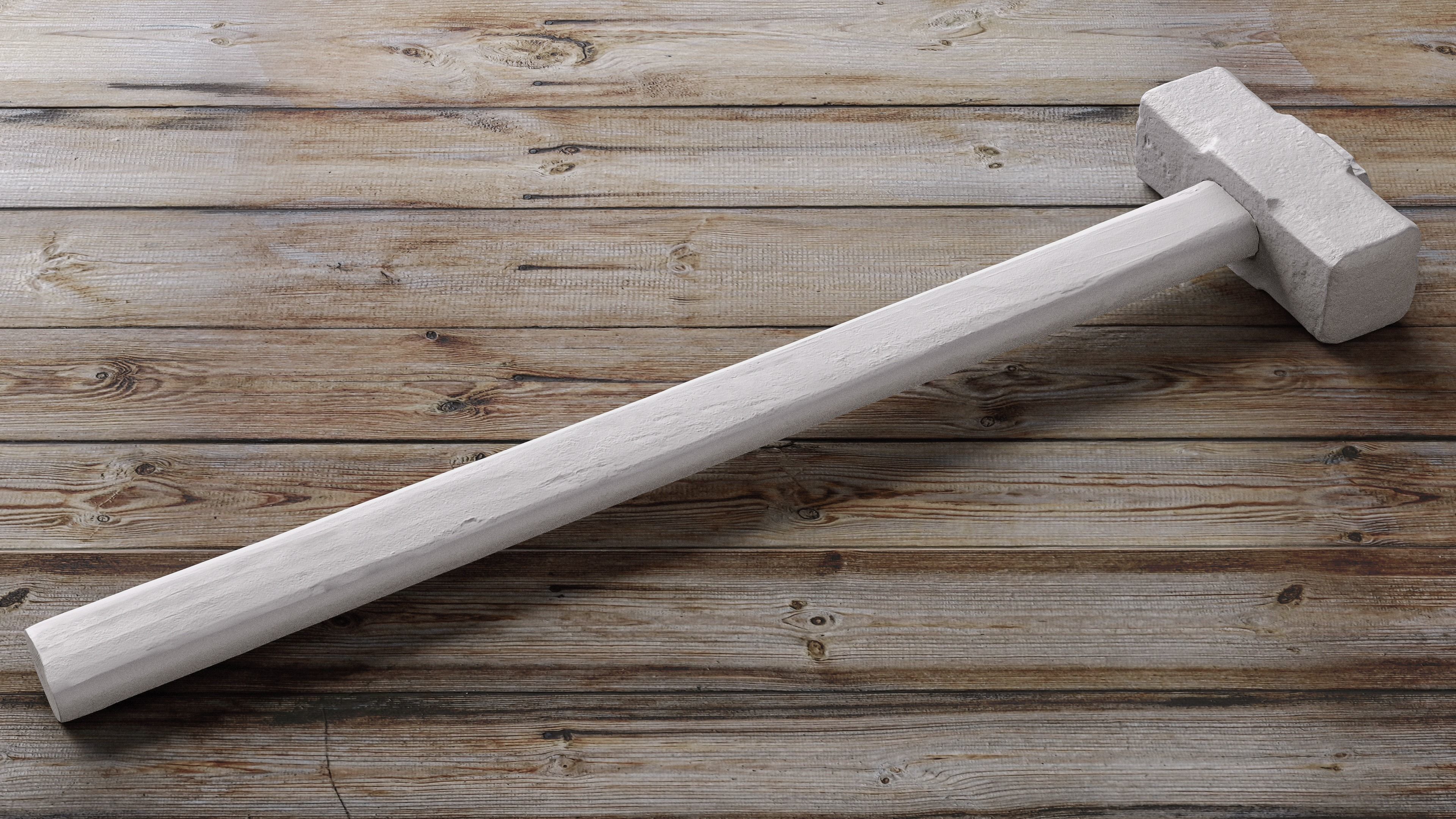 Scanned handtools pack Low-poly 3D model_8