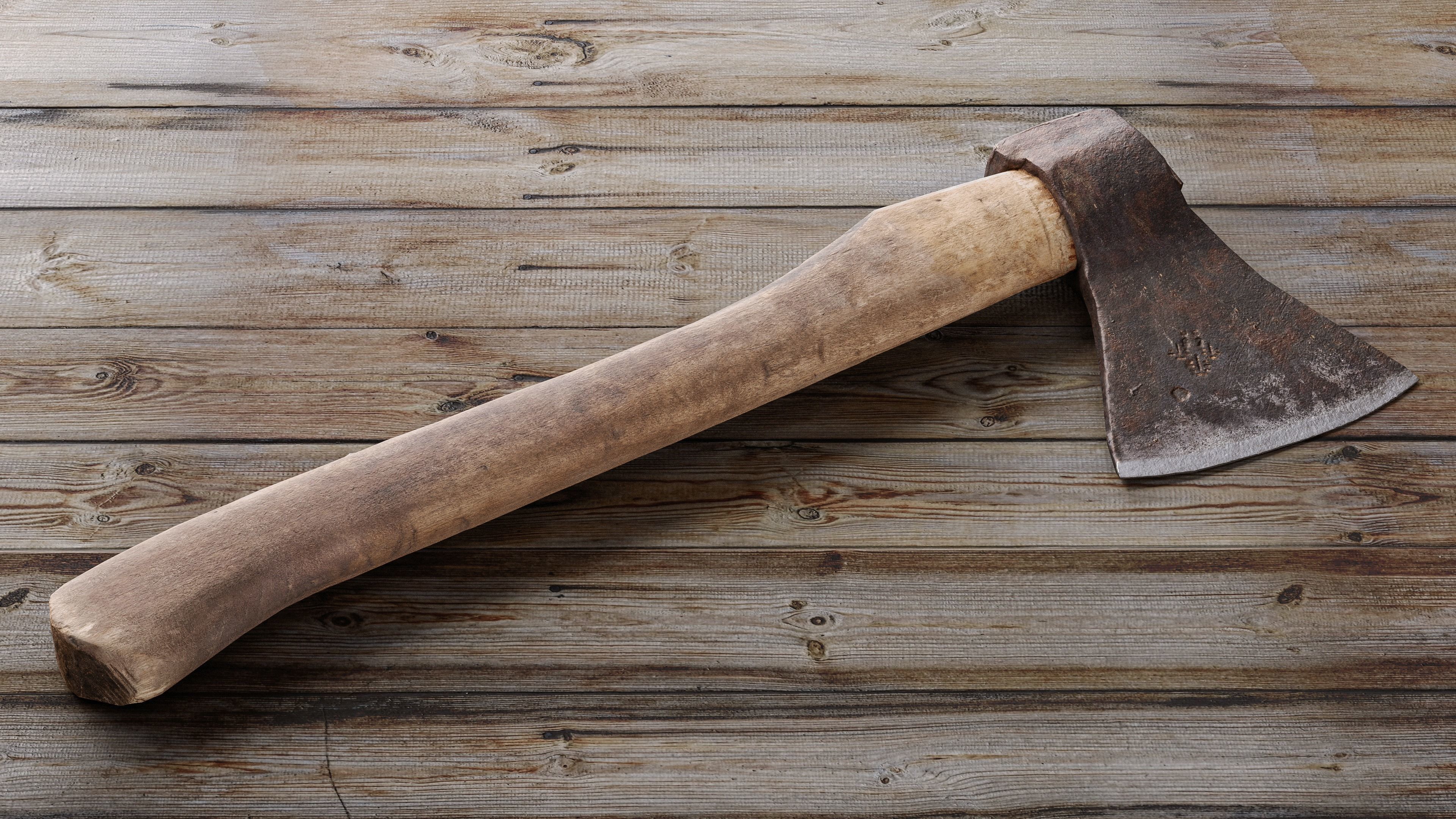 Scanned handtools pack Low-poly 3D model_4