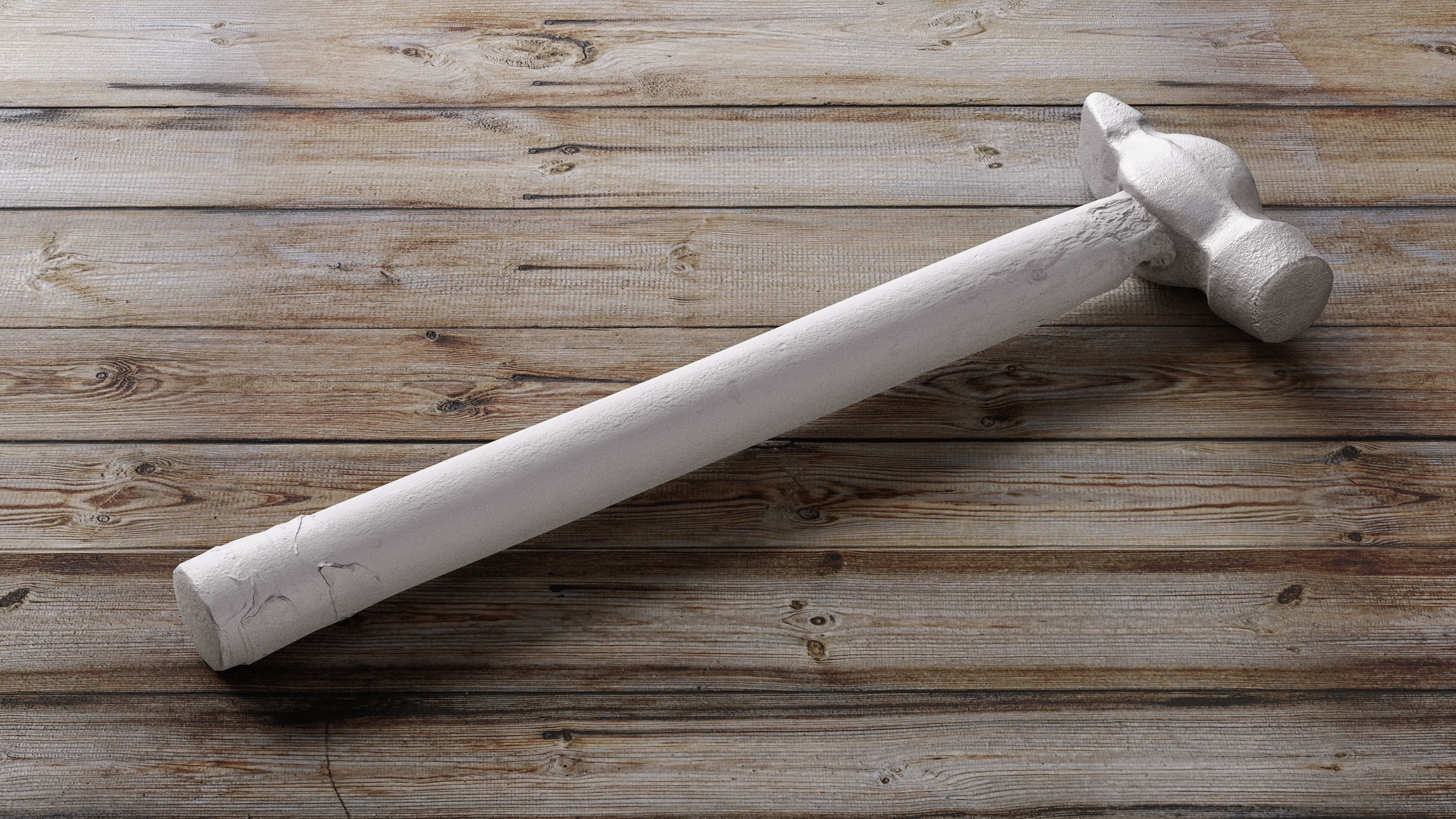 Scanned handtools pack Low-poly 3D model_11