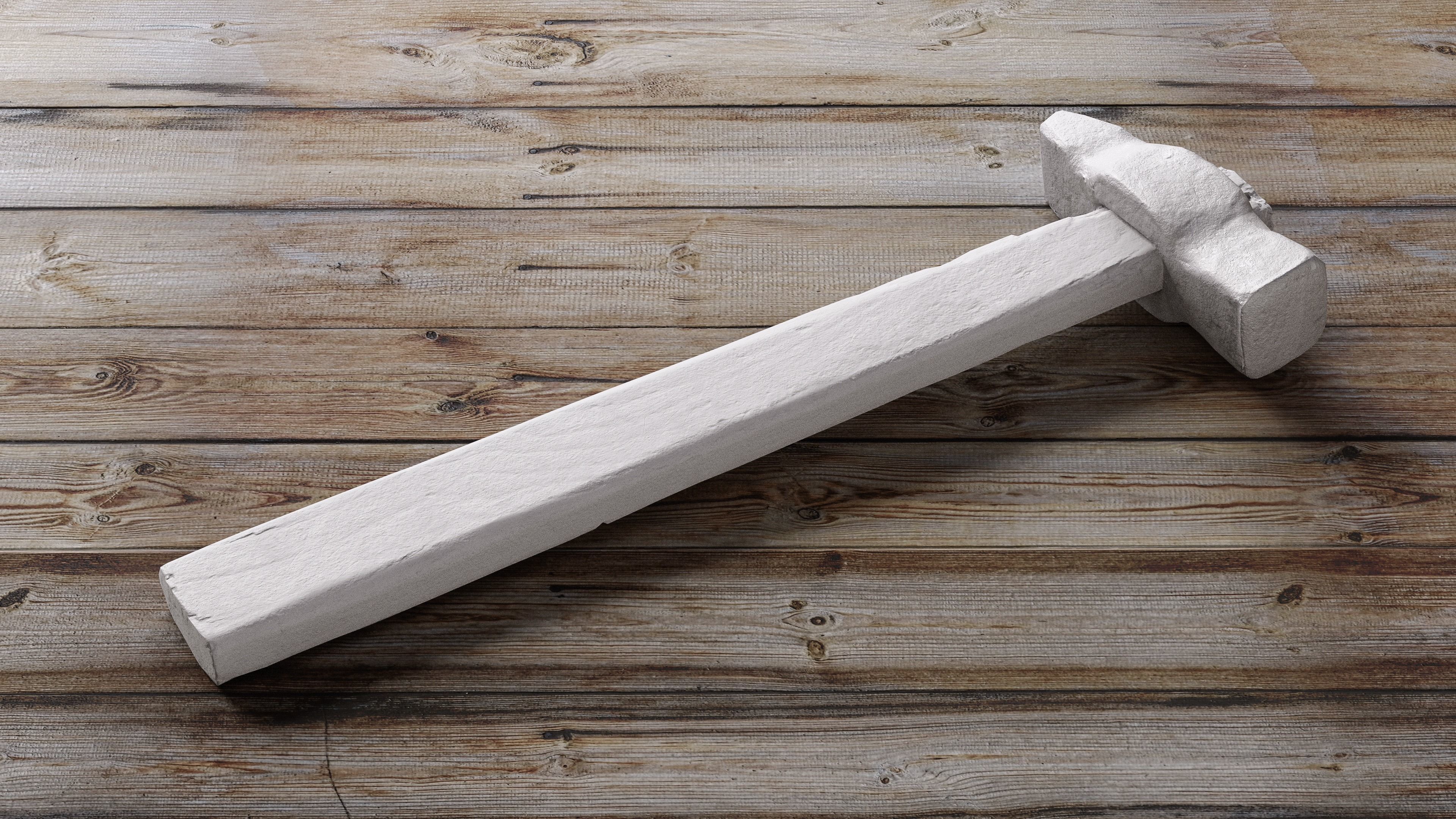 Scanned handtools pack Low-poly 3D model_12