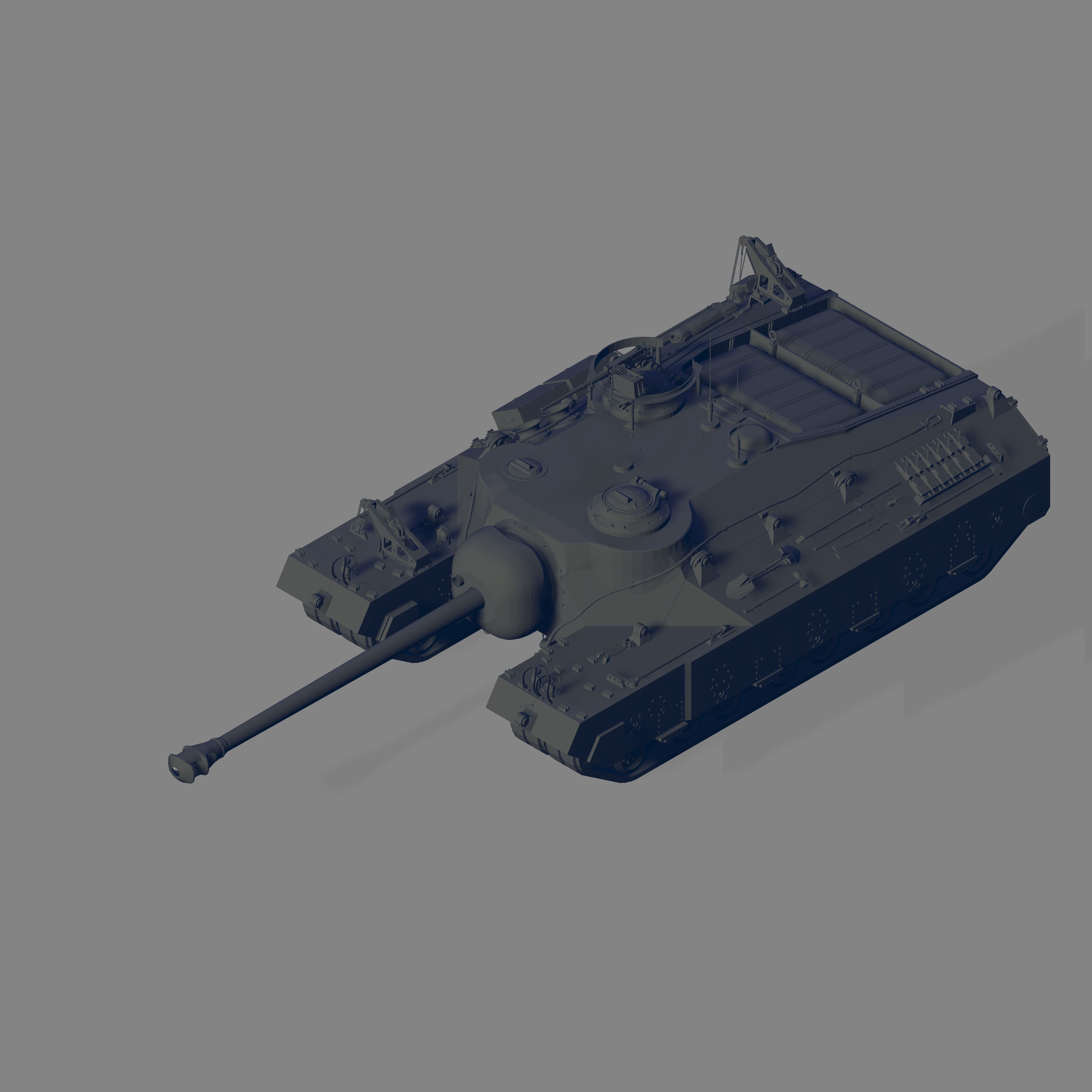 T95 Tank 3D model_1