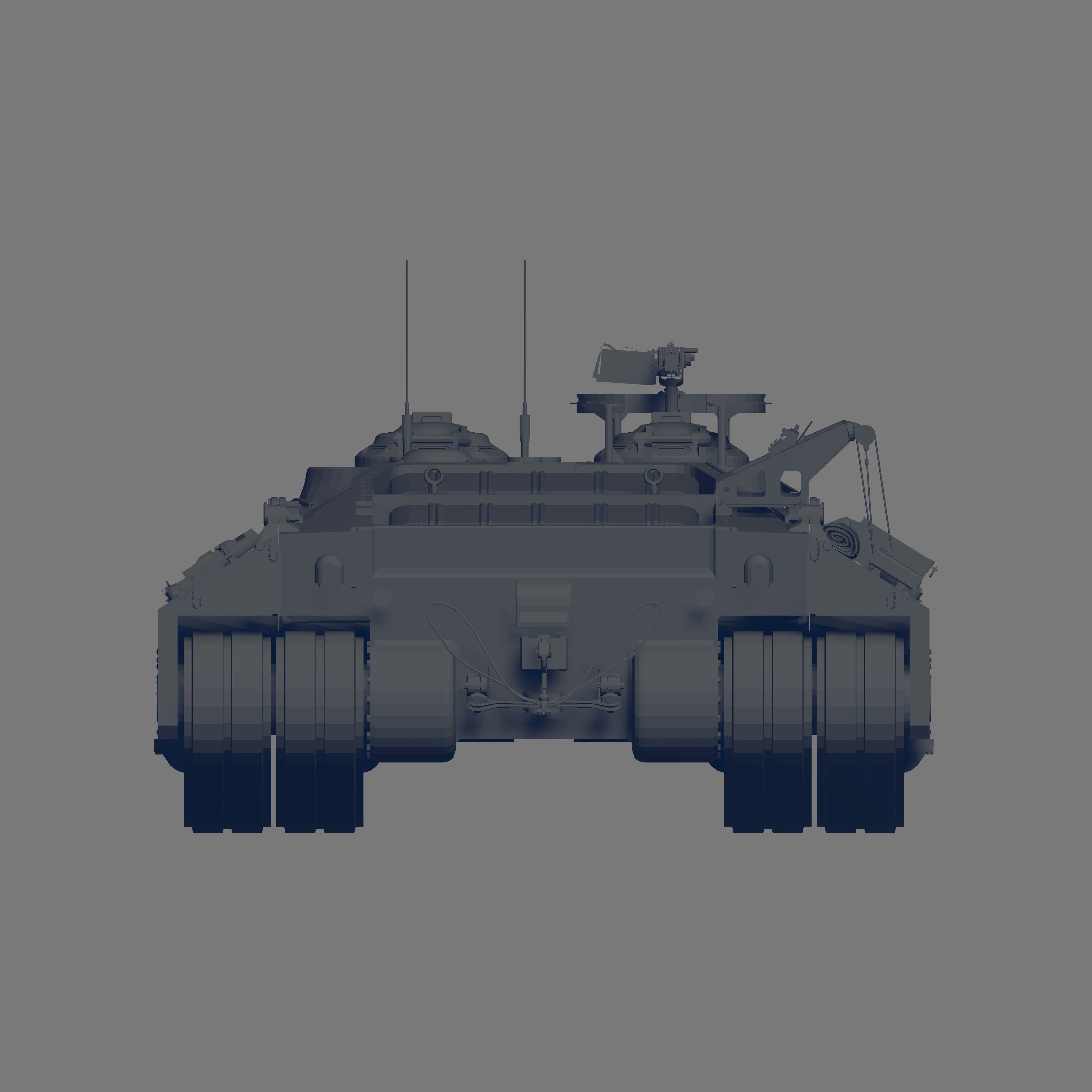 T95 Tank 3D model_4