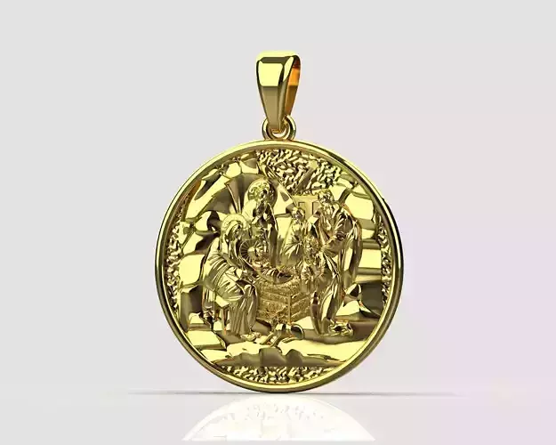 Mary with Baby Jesus Pendant