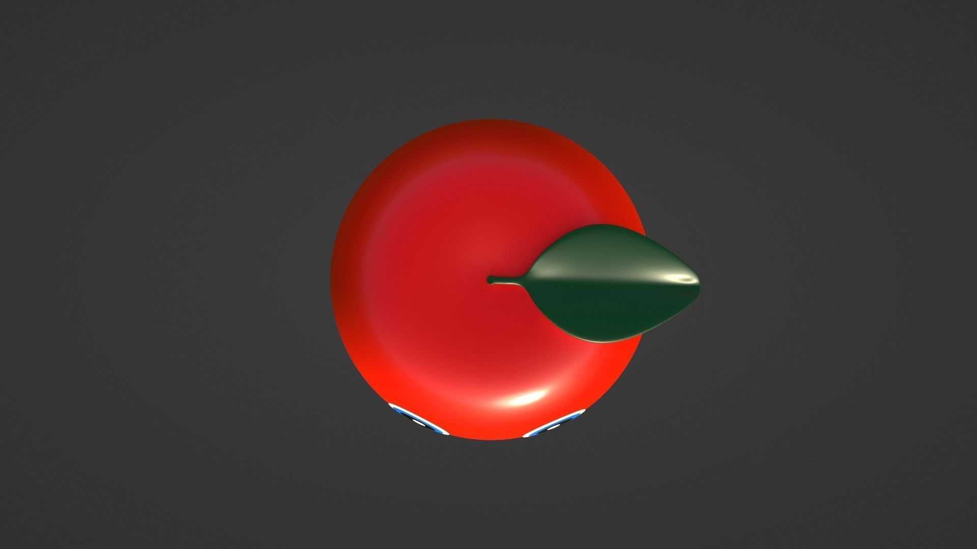 Apple Toy Fruit  3D model_10