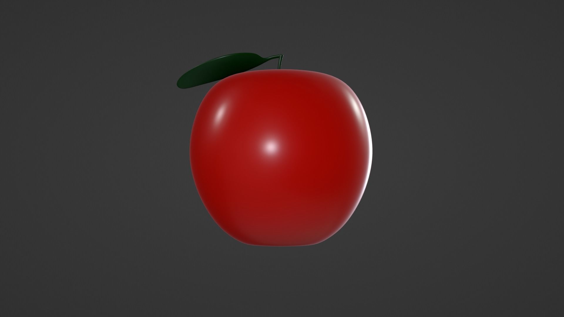 Apple Toy Fruit  3D model_19