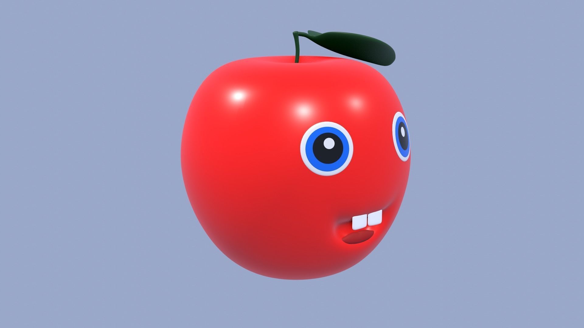 Apple Toy Fruit  3D model_31