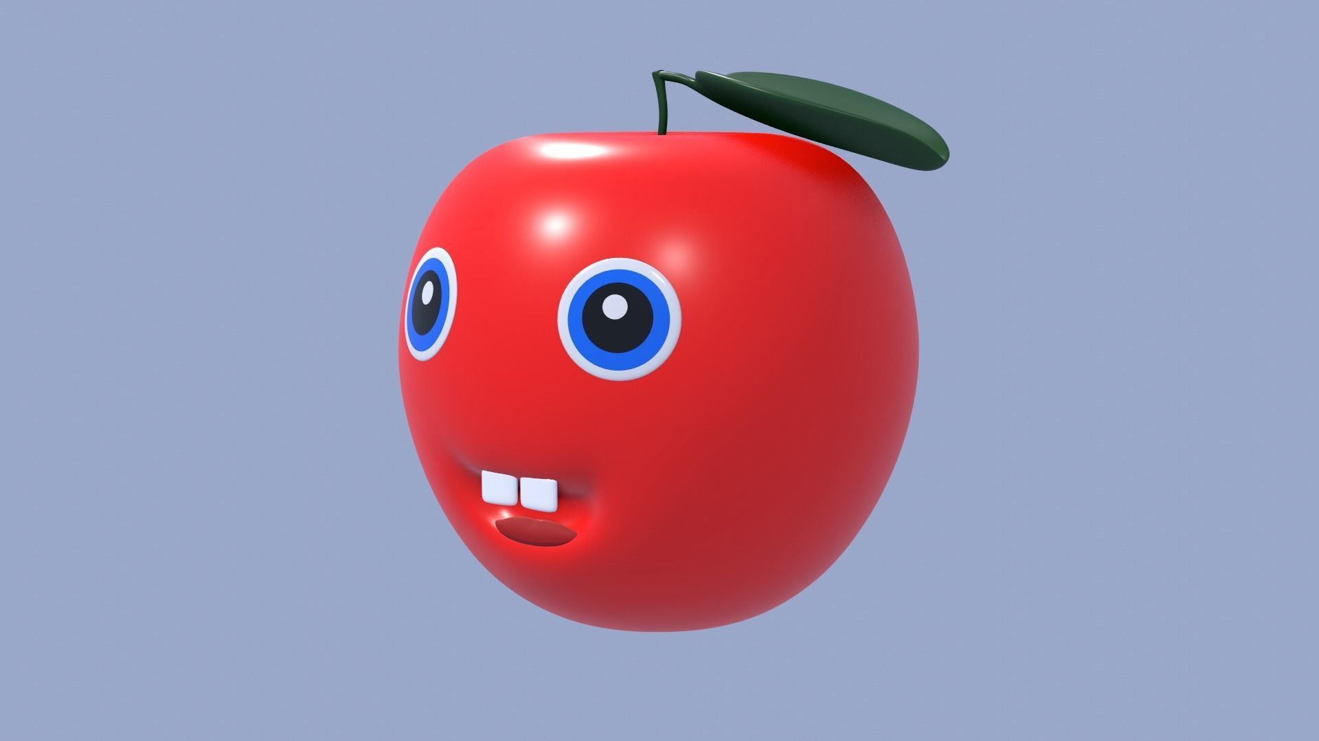 Apple Toy Fruit  3D model_30