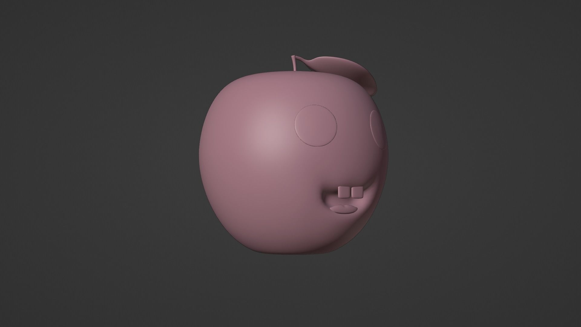 Apple Toy Fruit  3D model_15